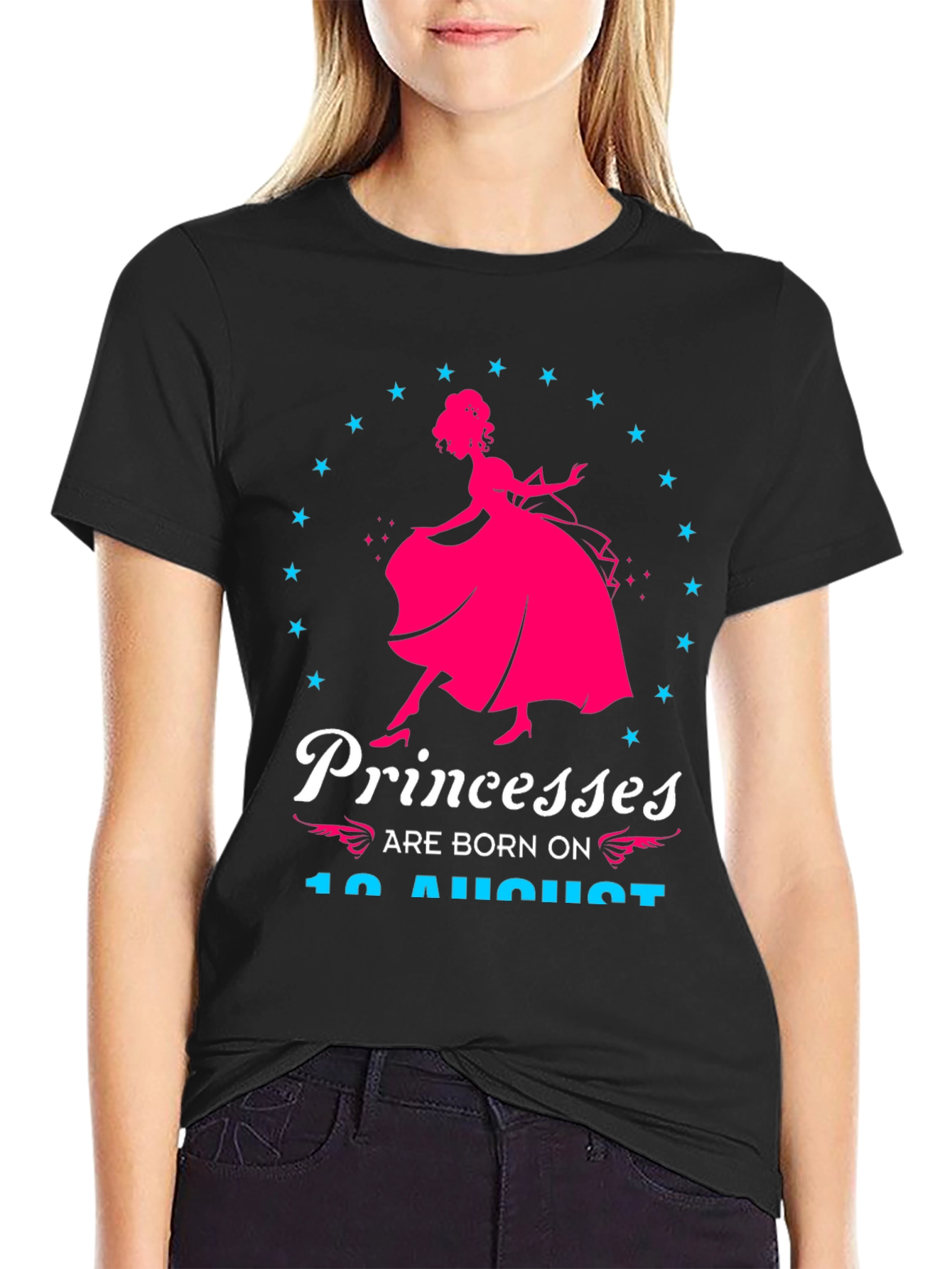 Princesses Born in August T-Shirt - 2