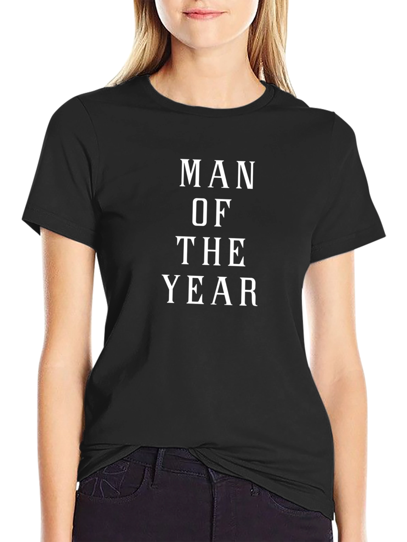 Black Man of the Year Graphic Tee - Classic Black view 2