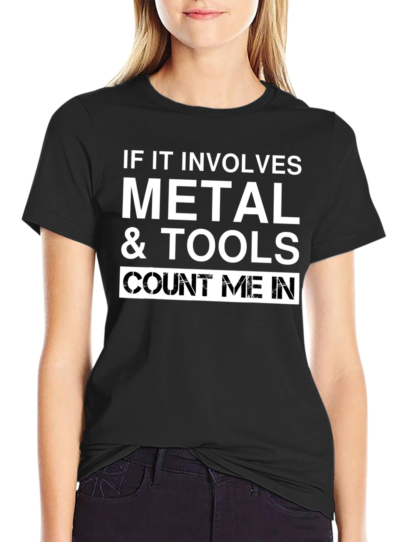 Black Metal & Tools T-Shirt: Count Me In view 2