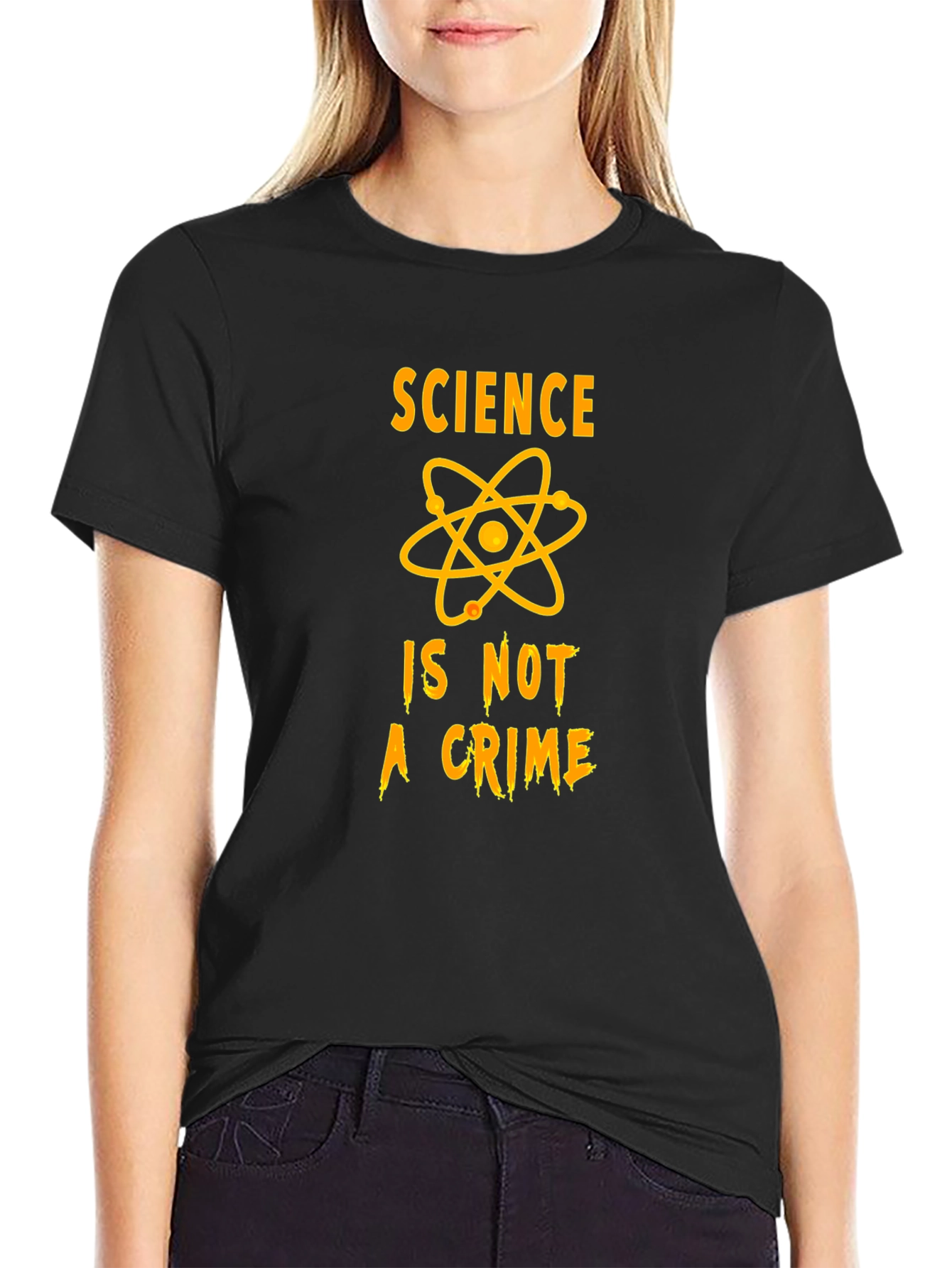 Science Is Not A Crime Graphic Tee - 2