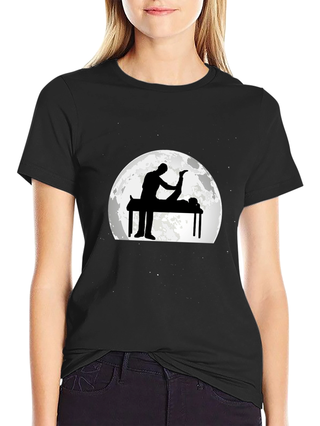 Massage Therapy Moon T-Shirt - 2