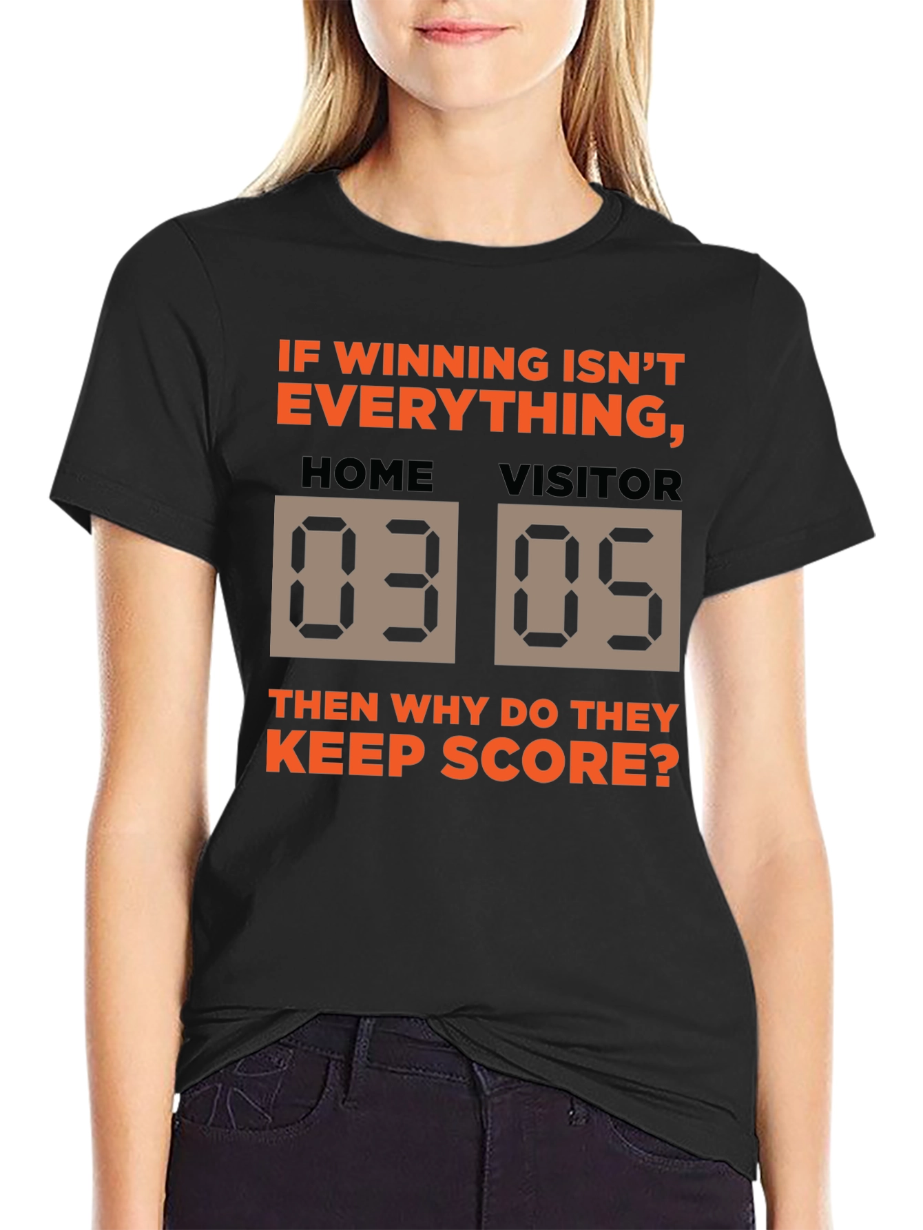 Black Winning Isn't Everything T-Shirt view 2