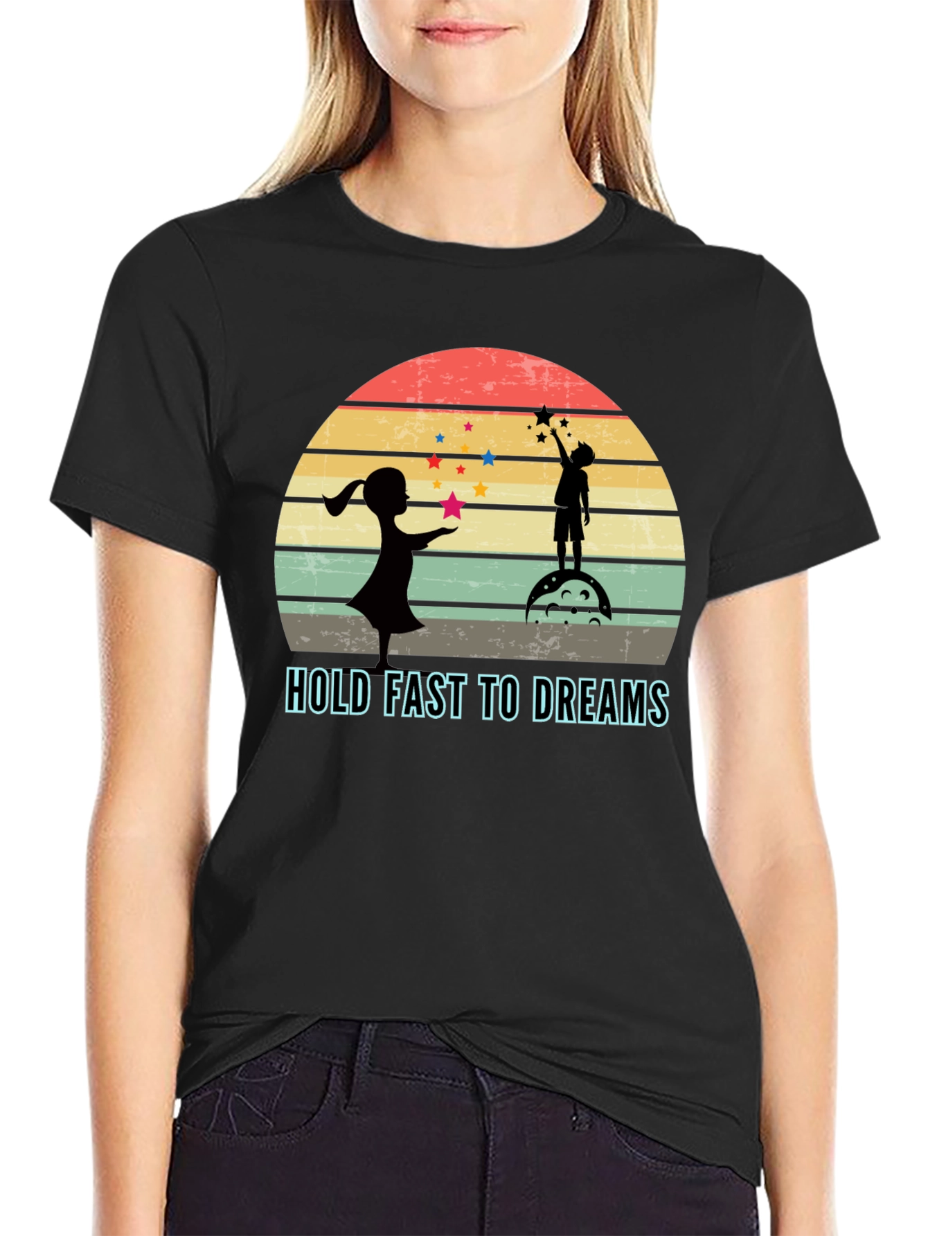 Hold Fast To Dreams Graphic T-Shirt - 2