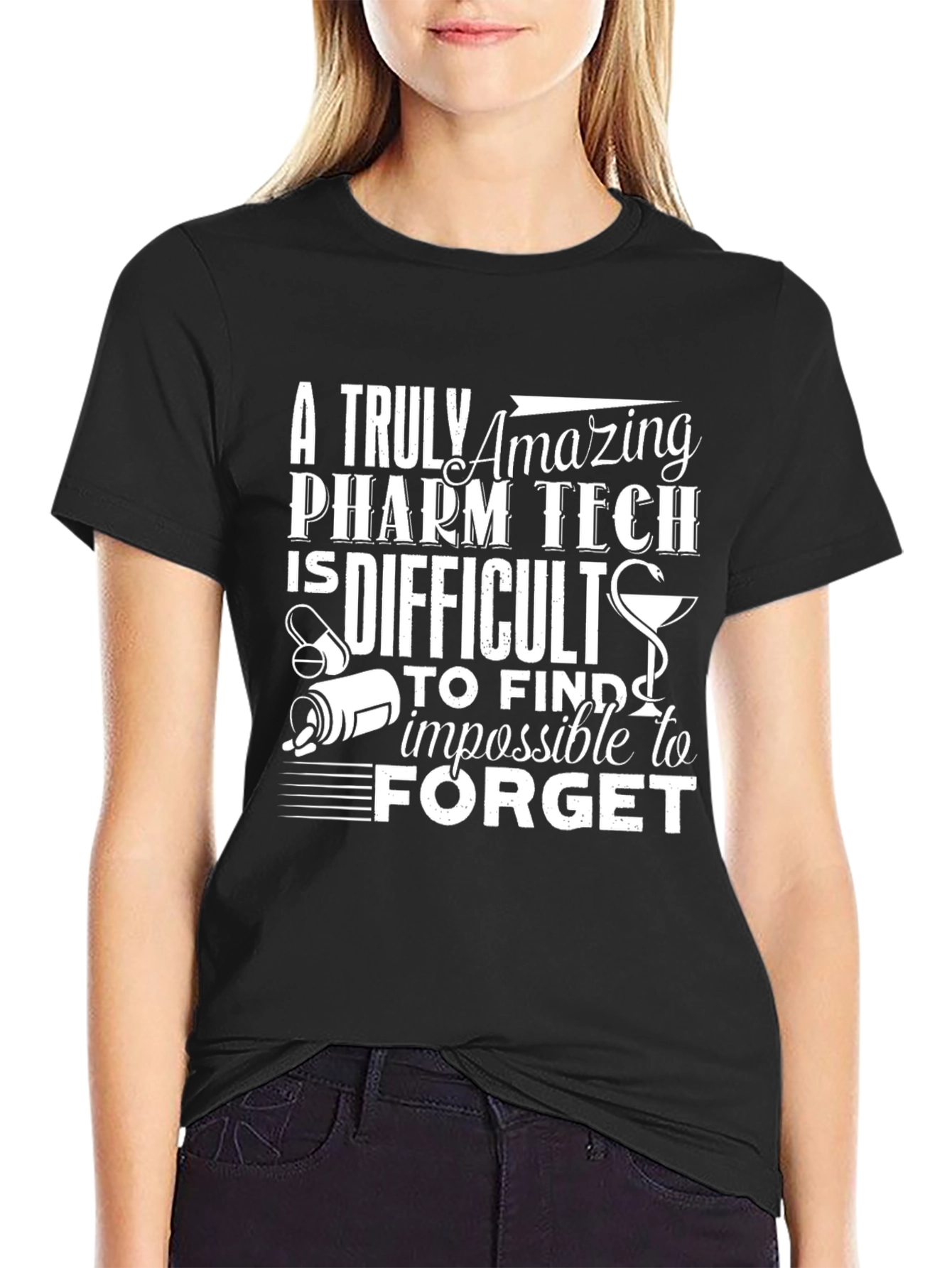 Amazing Pharm Tech Graphic Tee - Black - 2