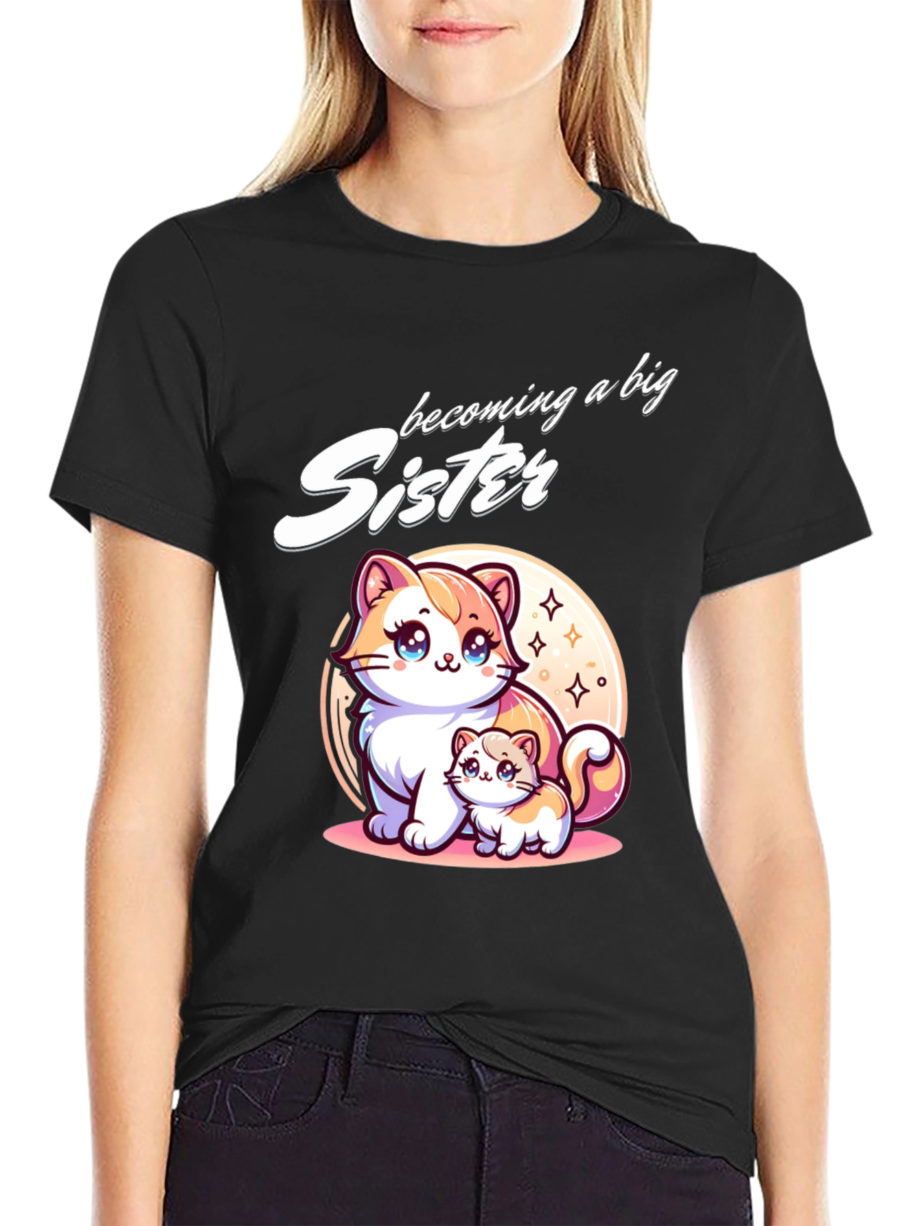 Becoming A Big Sister T-Shirt - 2