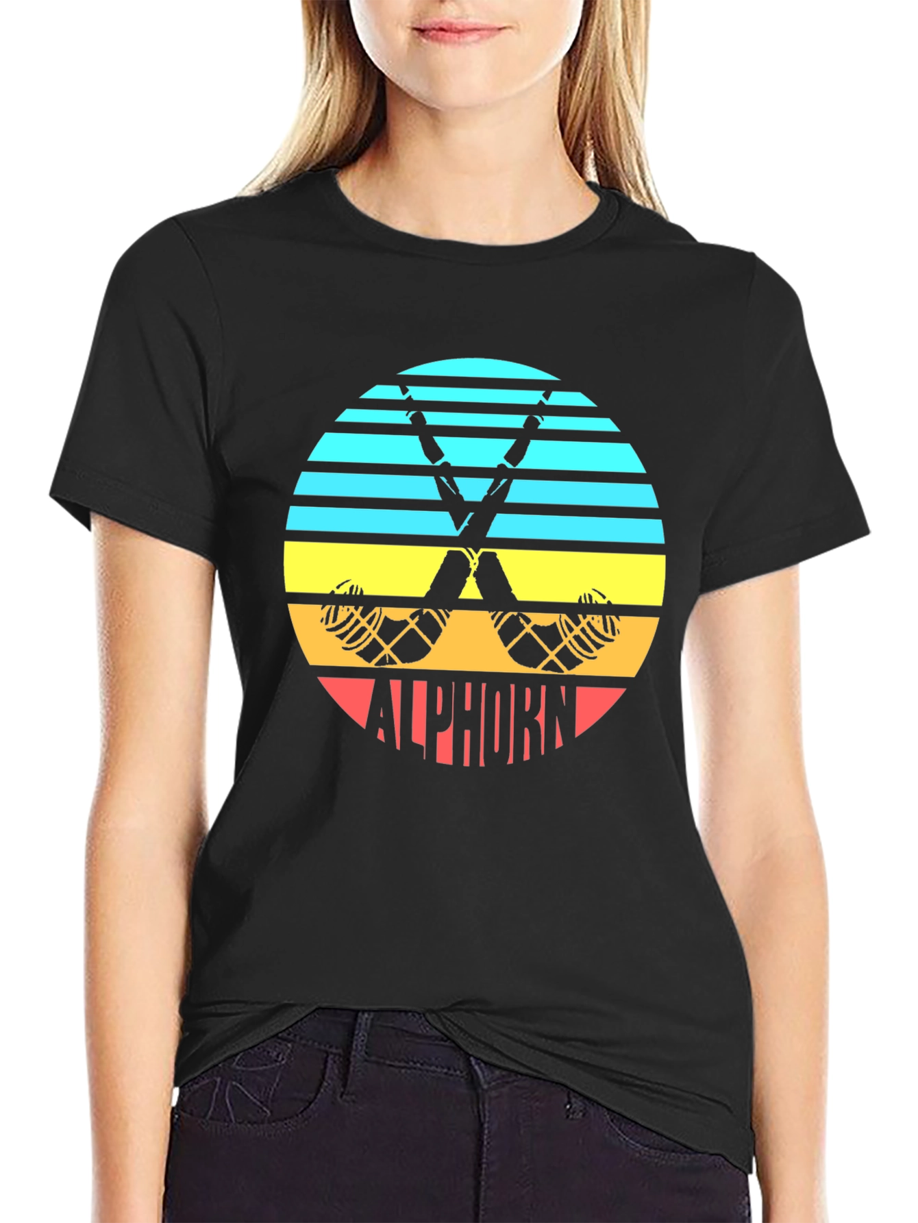 Retro Alphorn Tee - 2