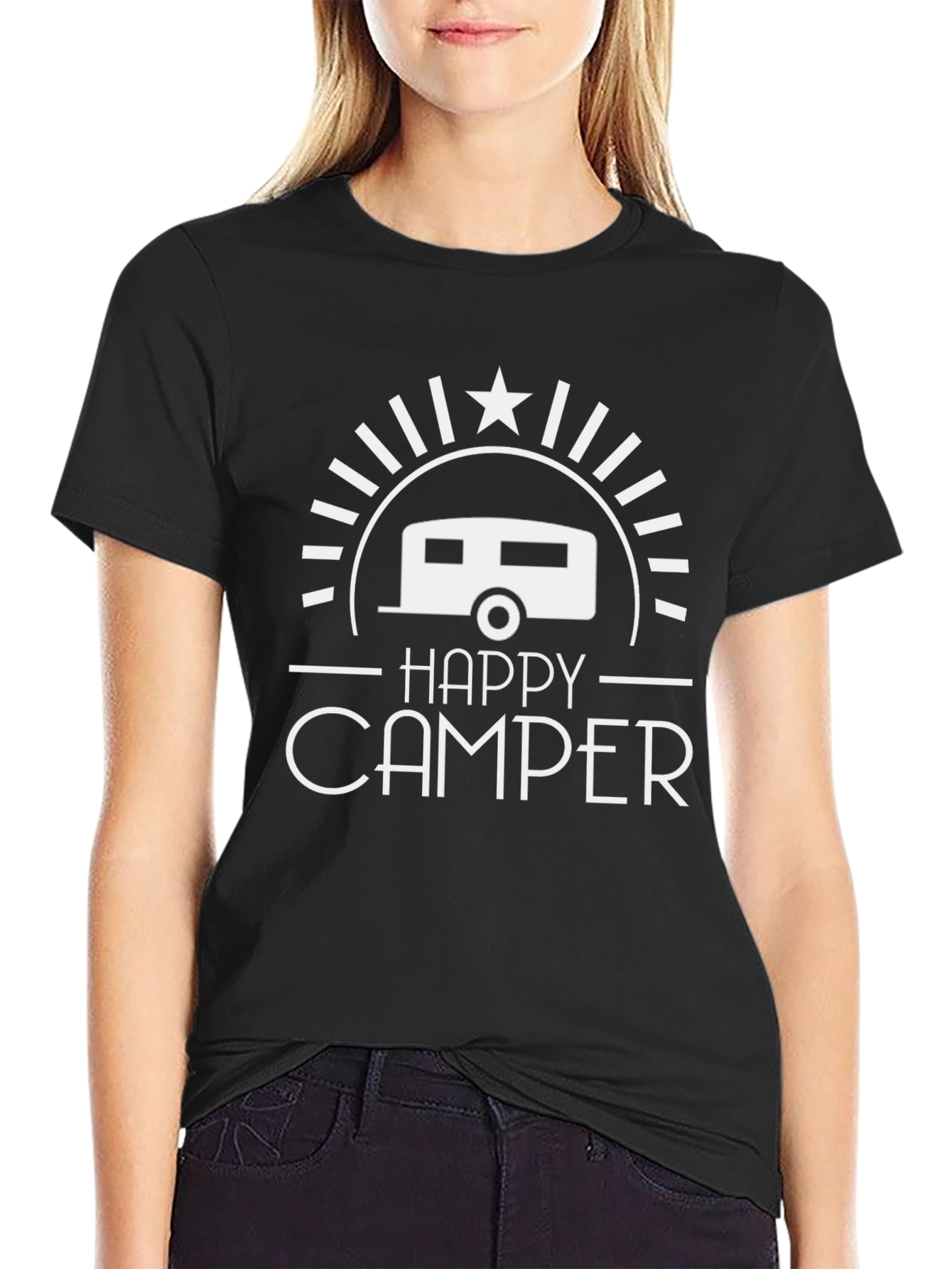 Happy Camper Tee - RV Camping T-Shirt - 2