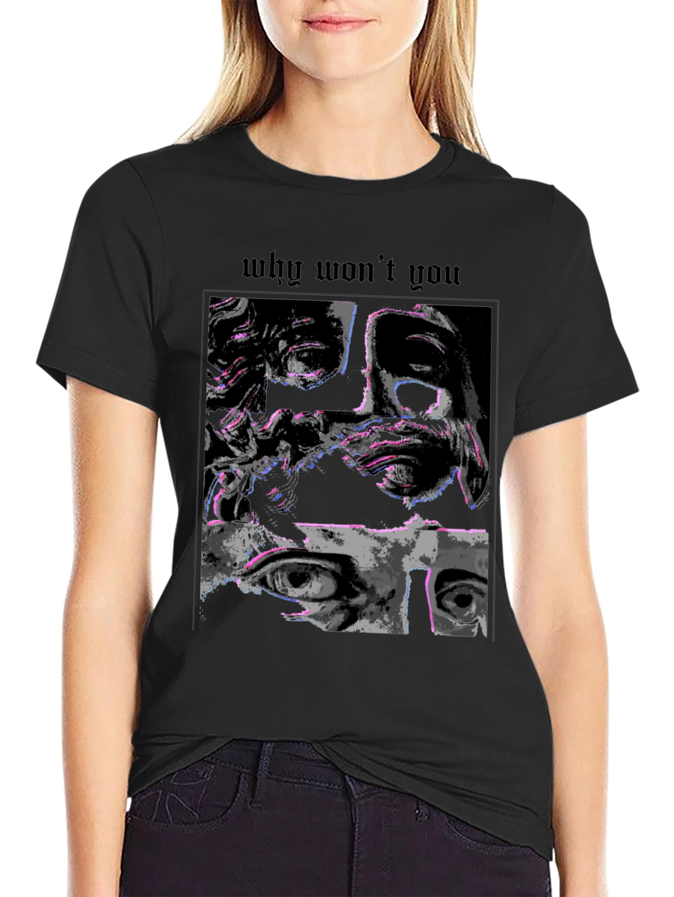 Black Eye See You Gothic T-Shirt view 2
