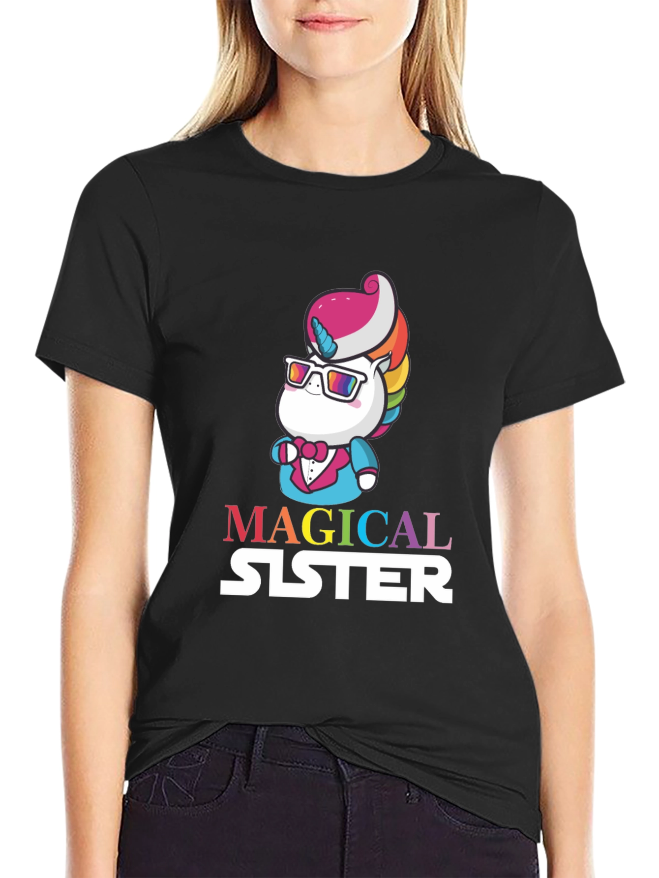 Magical Sister Unicorn Graphic Tee - 2