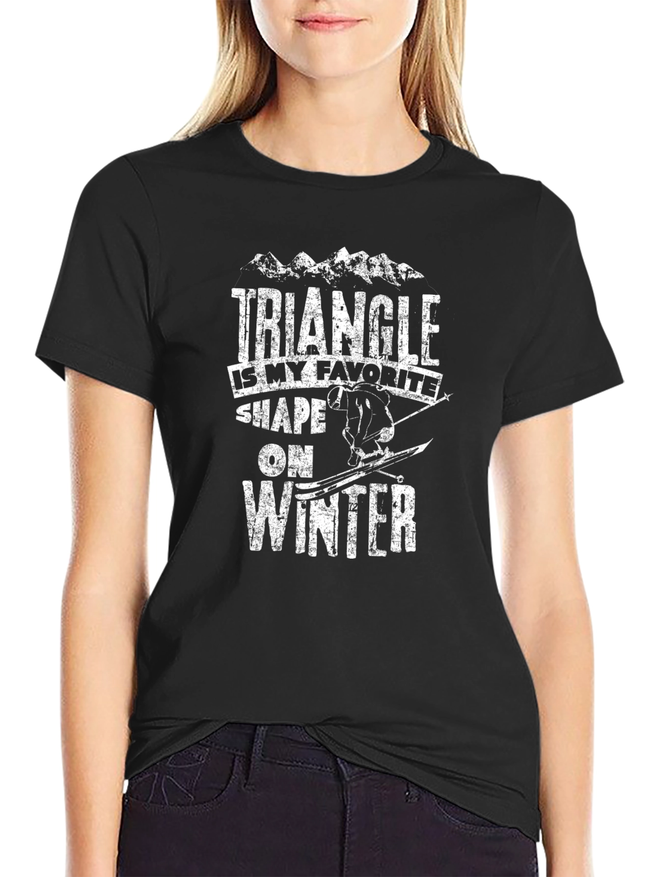 Triangle is My Favorite Shape T-Shirt - 2