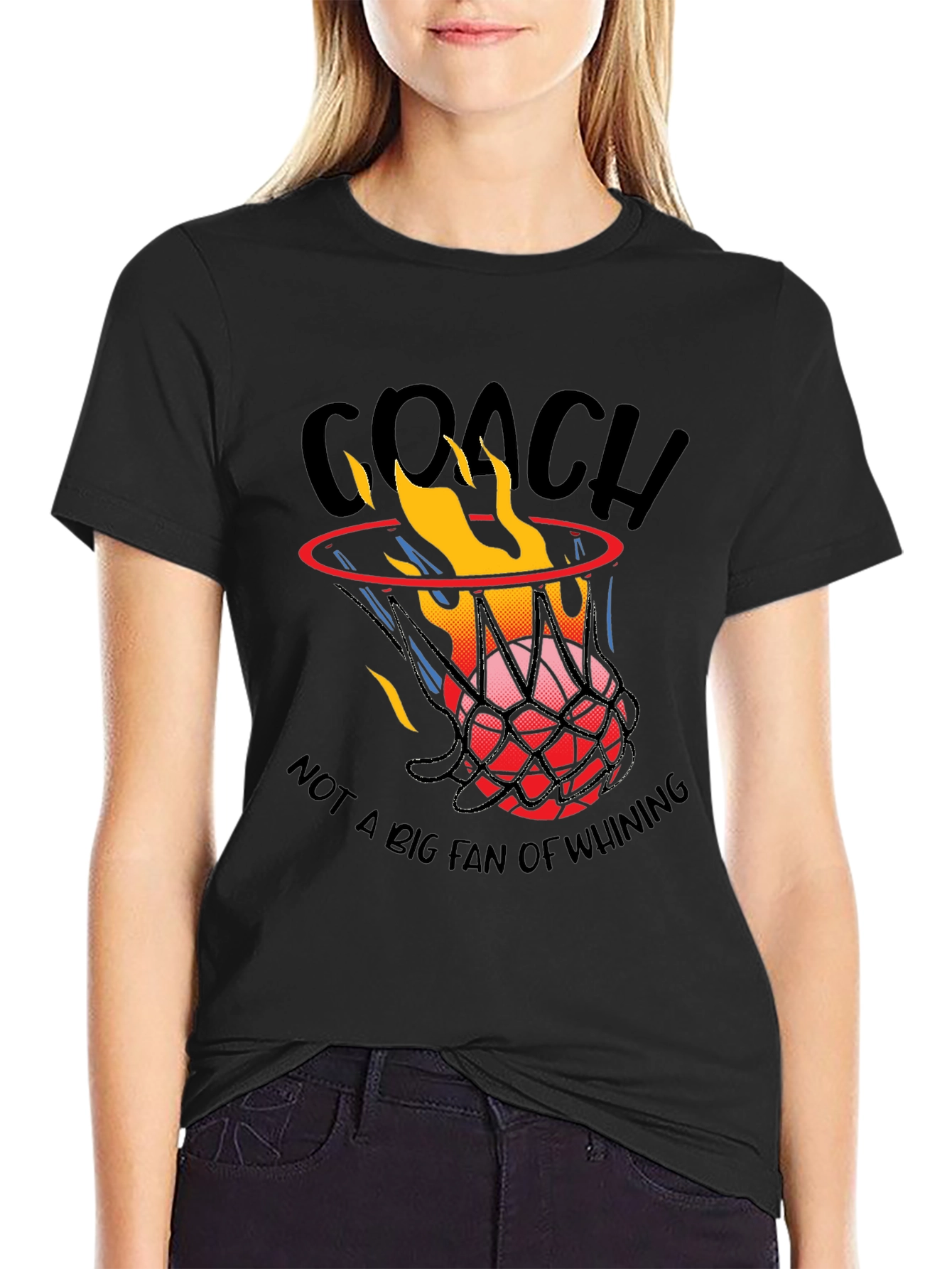 Black Coach T-Shirt: Not a Fan of Whining! view 2