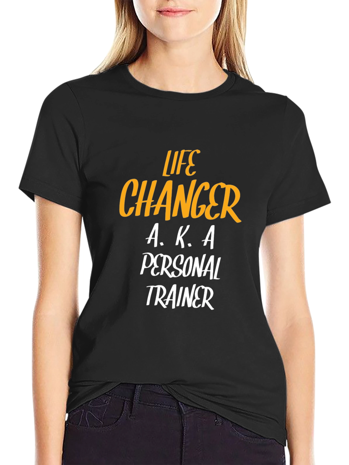 Life Changer Personal Trainer Black T-Shirt - 2