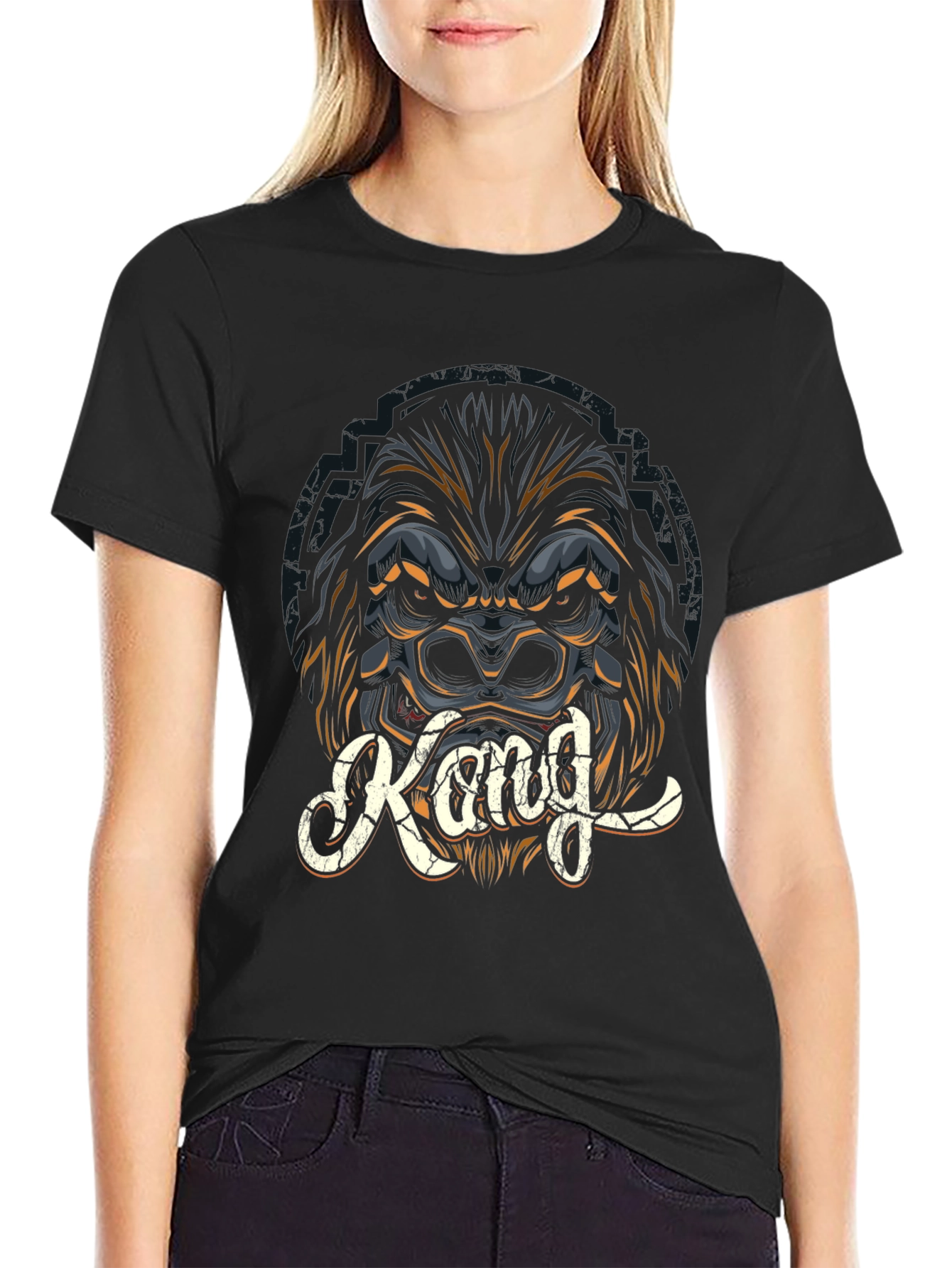 Black Kong Graphic T-Shirt - Black view 2
