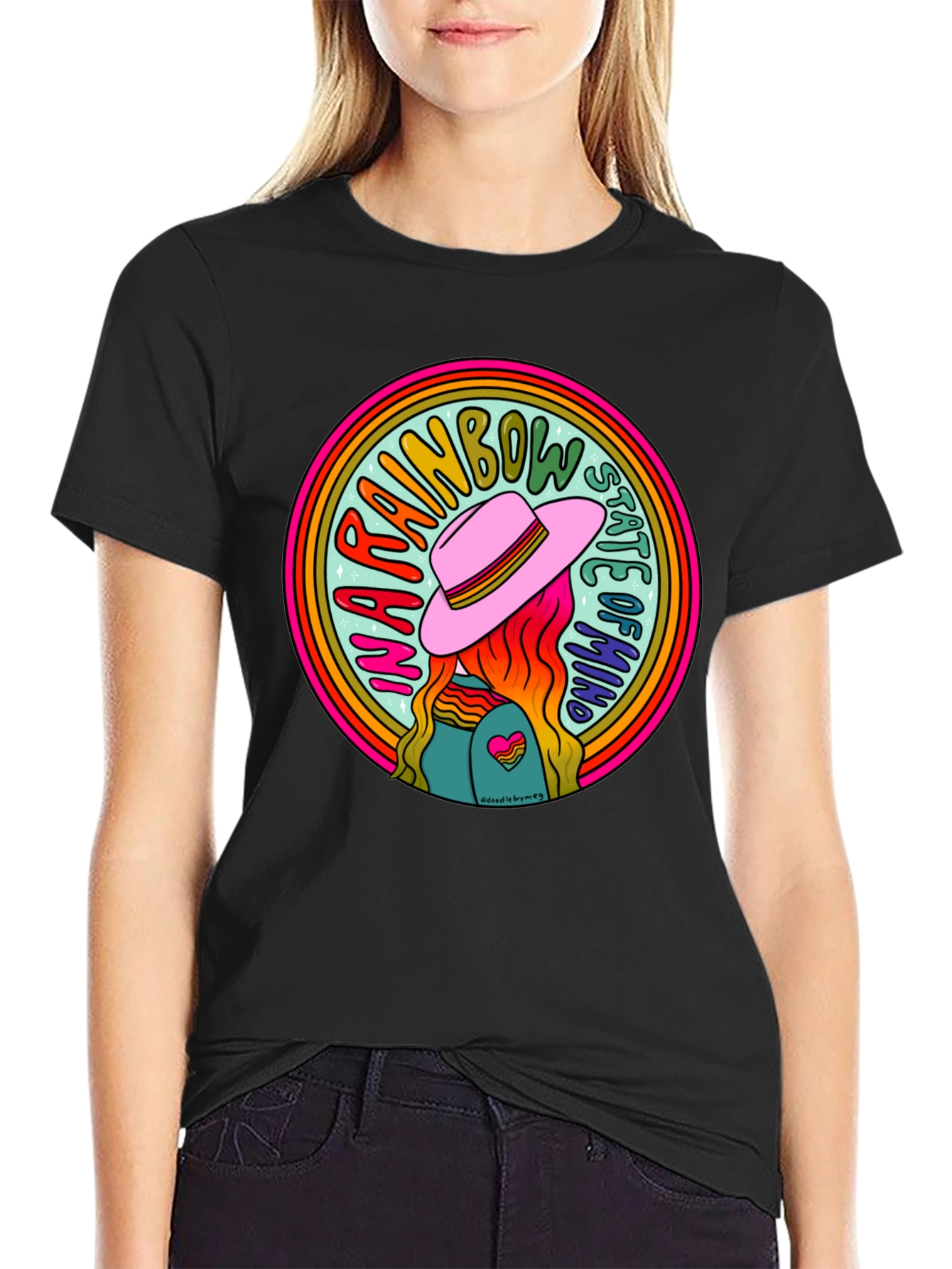 Rainbow State of Mind Graphic Tee - Unisex - 2