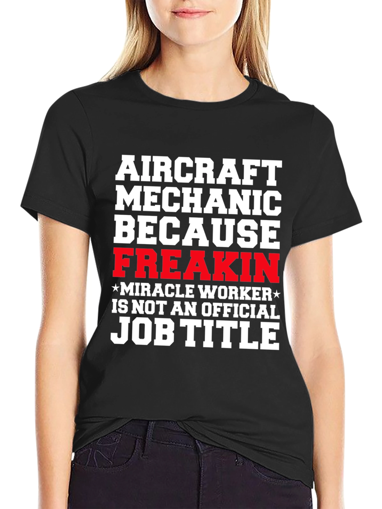 Aircraft Mechanic Funny Job Title T-Shirt - 2