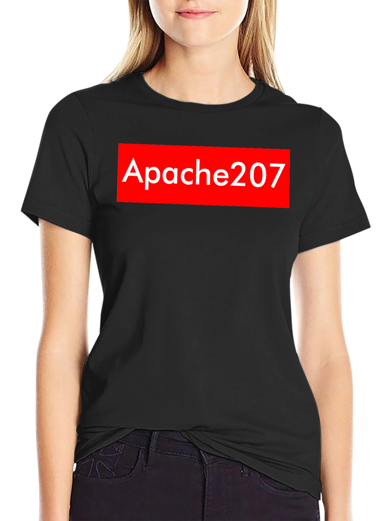 Black Apache207 Graphic Tee - Black view 2