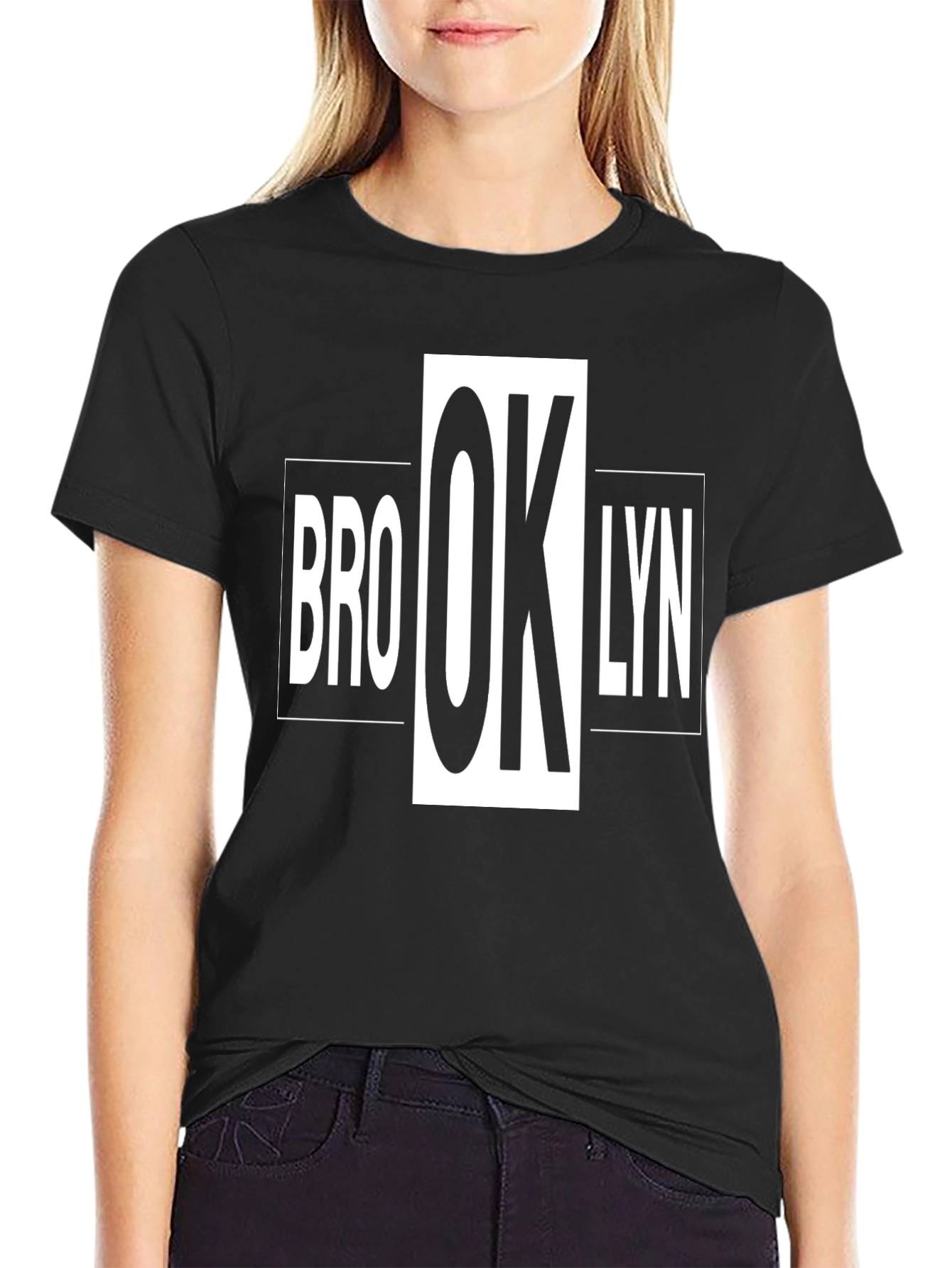 Black Brooklyn Graphic Tee - Urban Style view 2