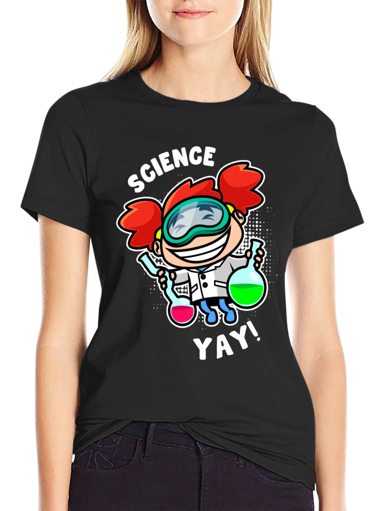 Black Science Yay! Black Graphic Tee view 2