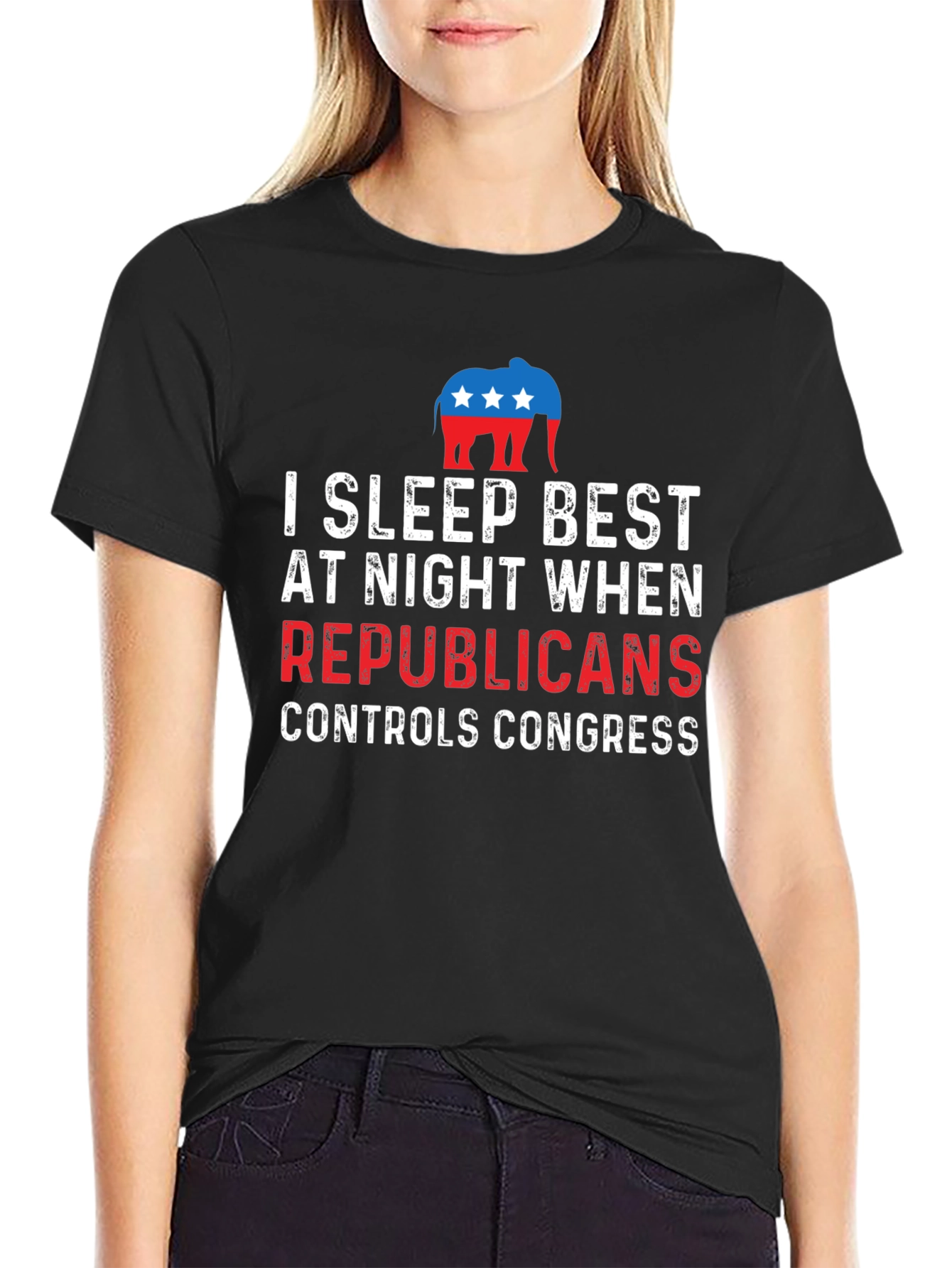 Black Republican Congress T-Shirt view 2
