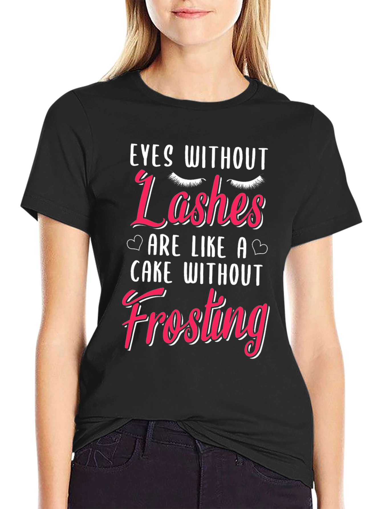 Black Eyes Without Lashes Funny T-Shirt view 2