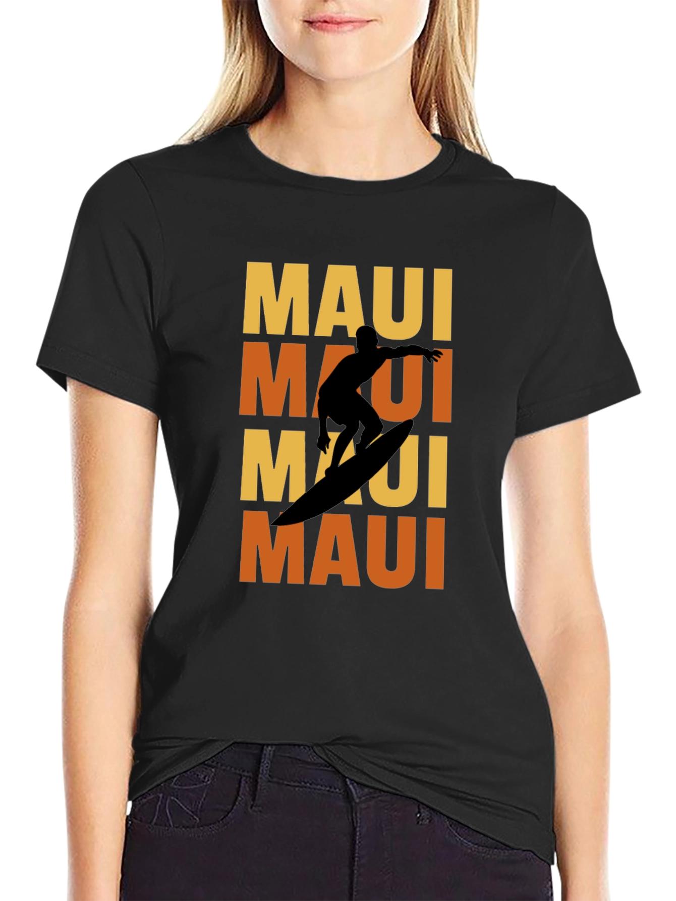 Maui Surfer T-Shirt - Retro Style - 2