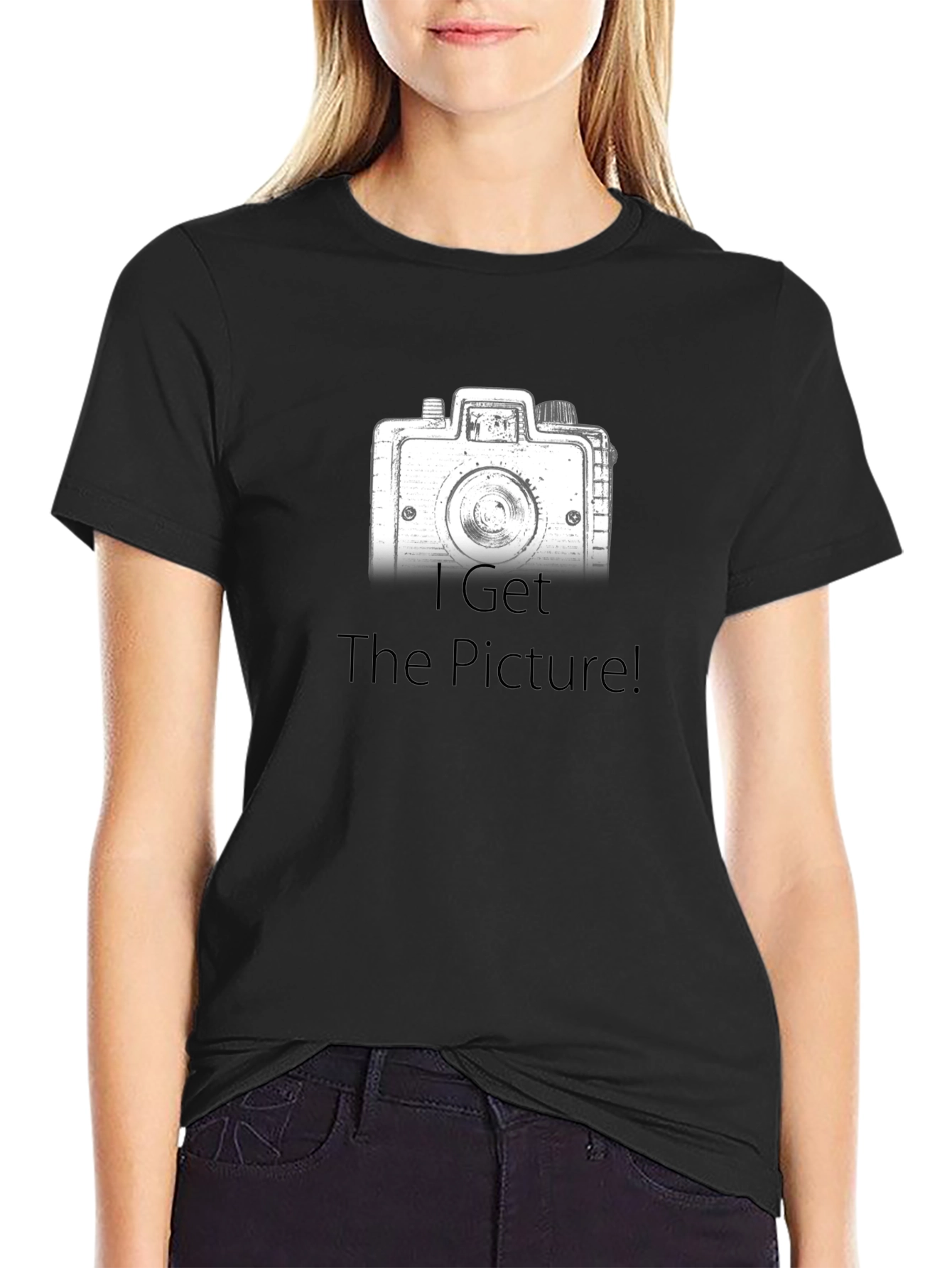 Retro Camera T-Shirt - I Get The Picture! - 2