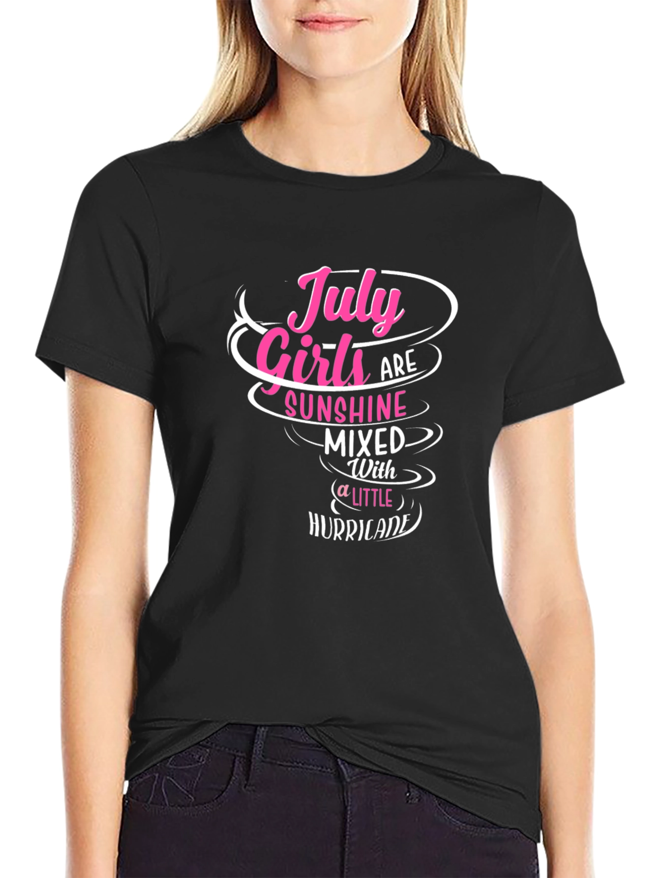 Black July Girls Hurricane T-Shirt view 2