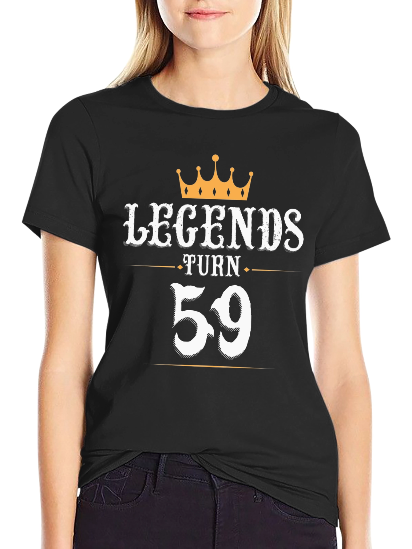 Legends Turn 59 T-Shirt - Birthday Gift Tee - 2
