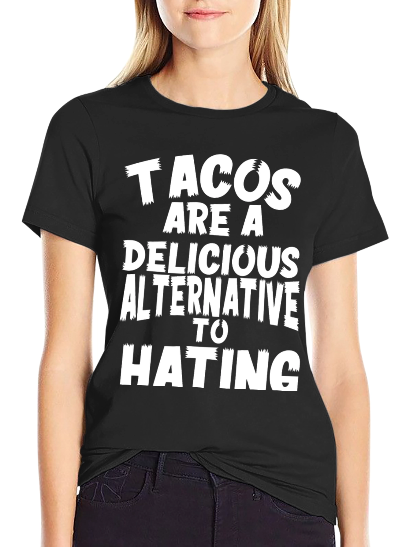 Black Tacos Are A Delicious Alternative To Hating Graphic Tee view 2