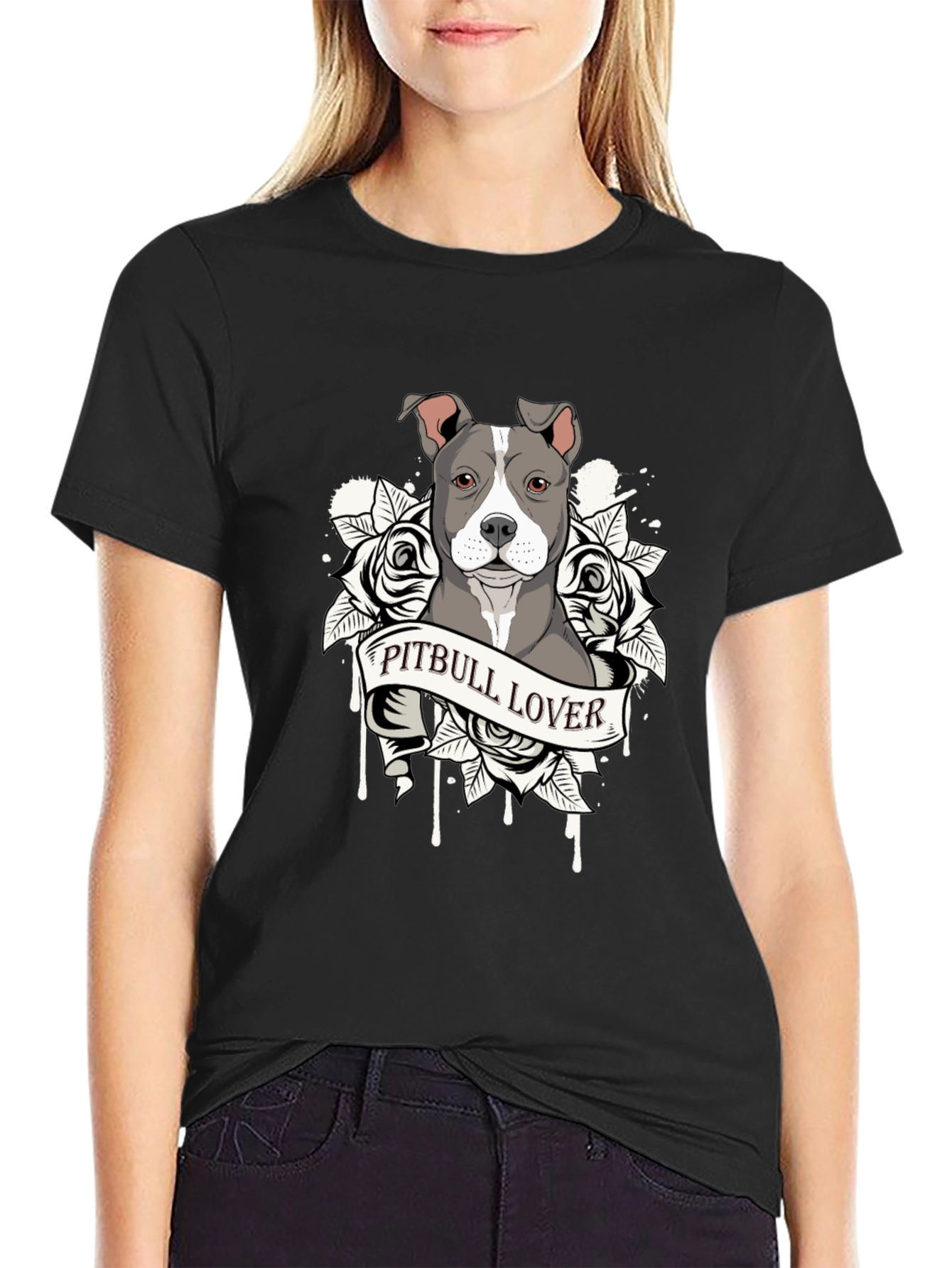 Pitbull Lover Graphic T-Shirt - 2