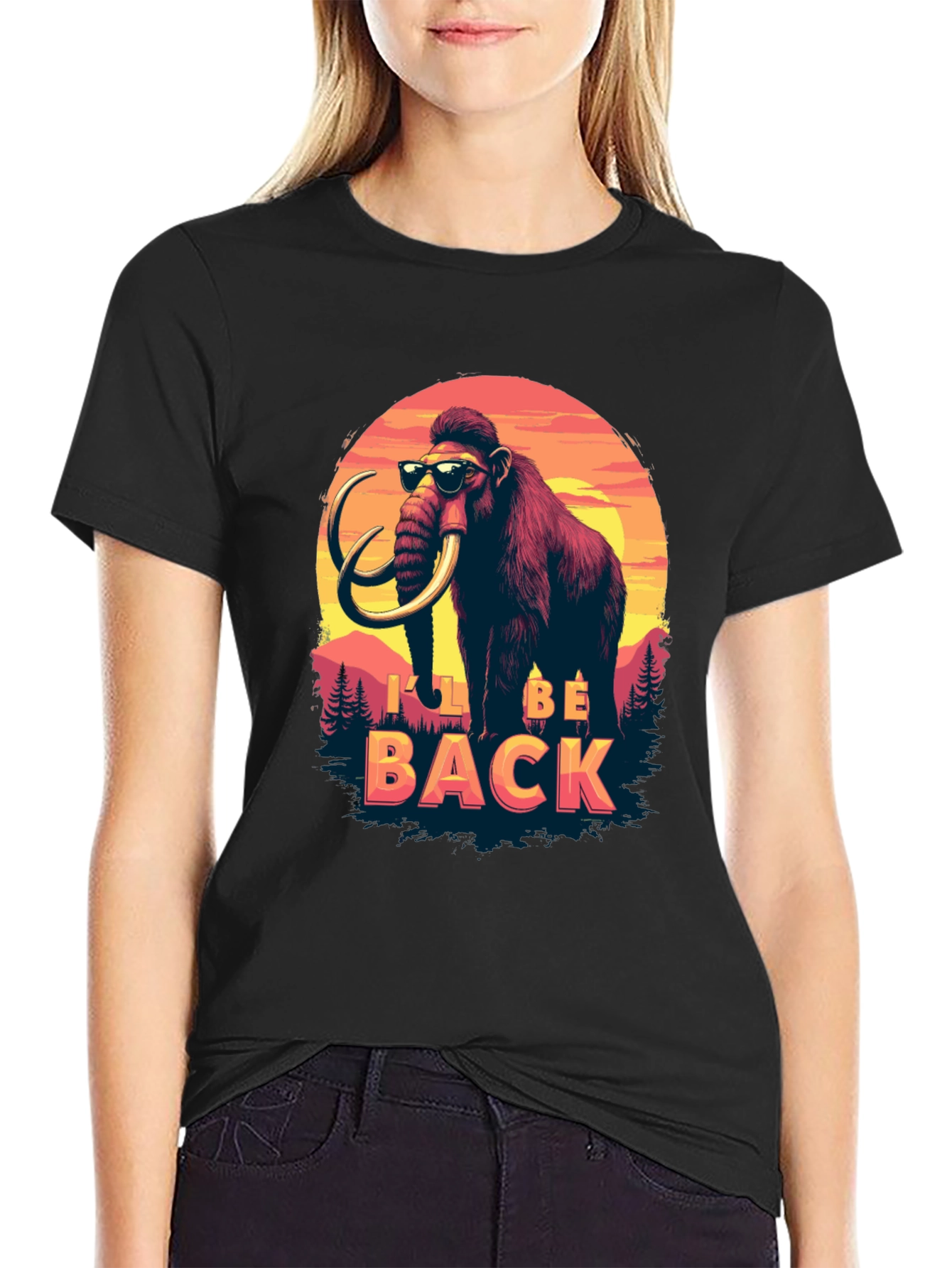 I'll Be Back Mammoth T-Shirt  - 2