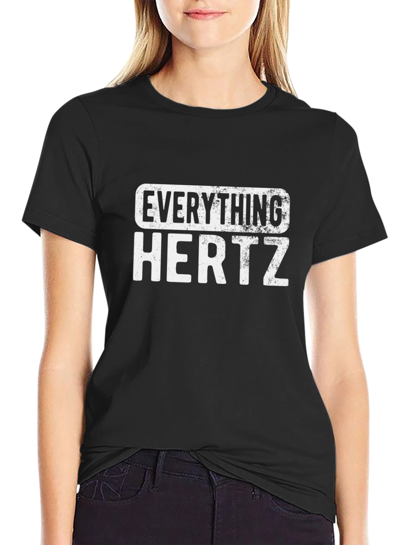 Black Everything Hertz Black Graphic Tee view 2