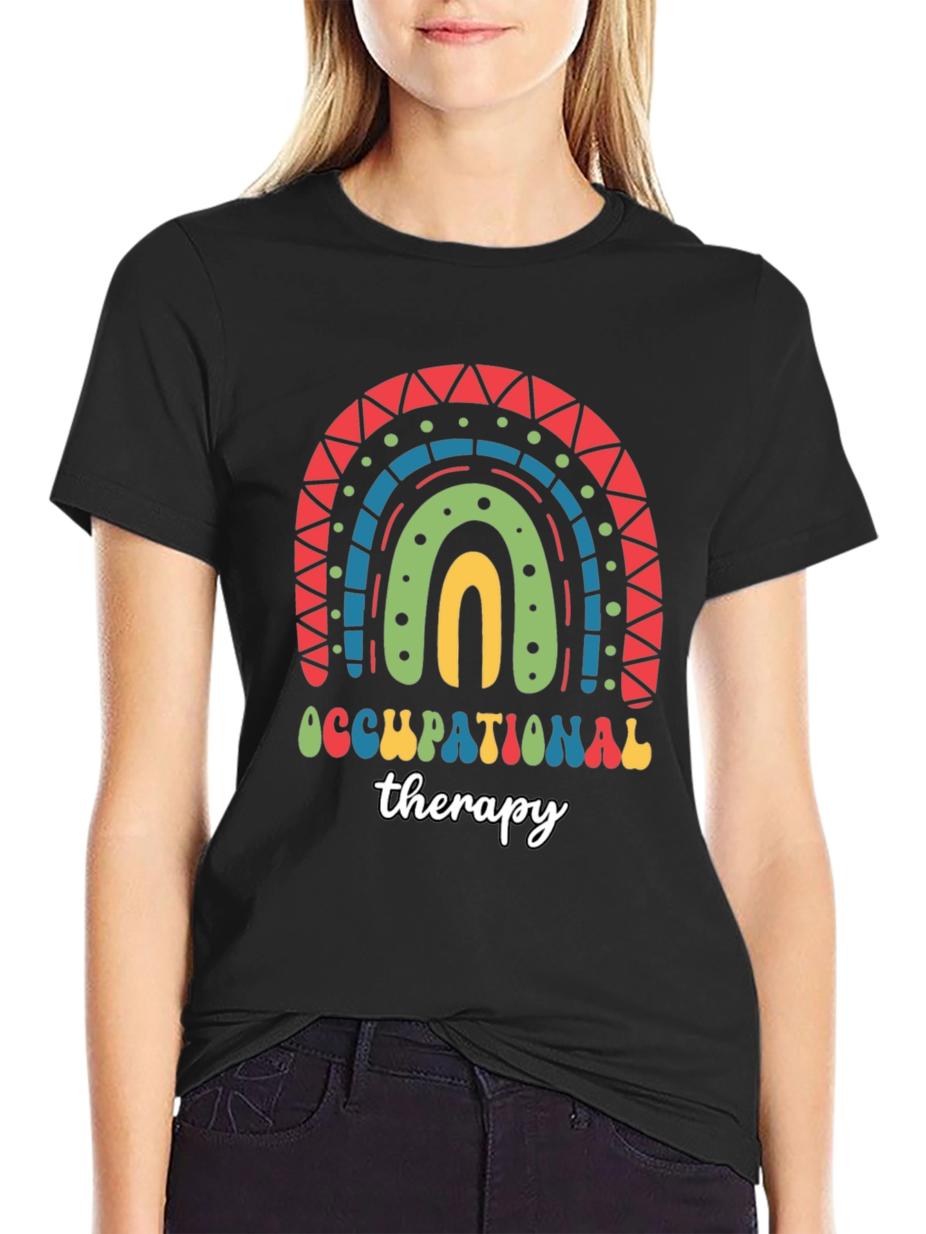 Occupational Therapy Rainbow T-Shirt - 2