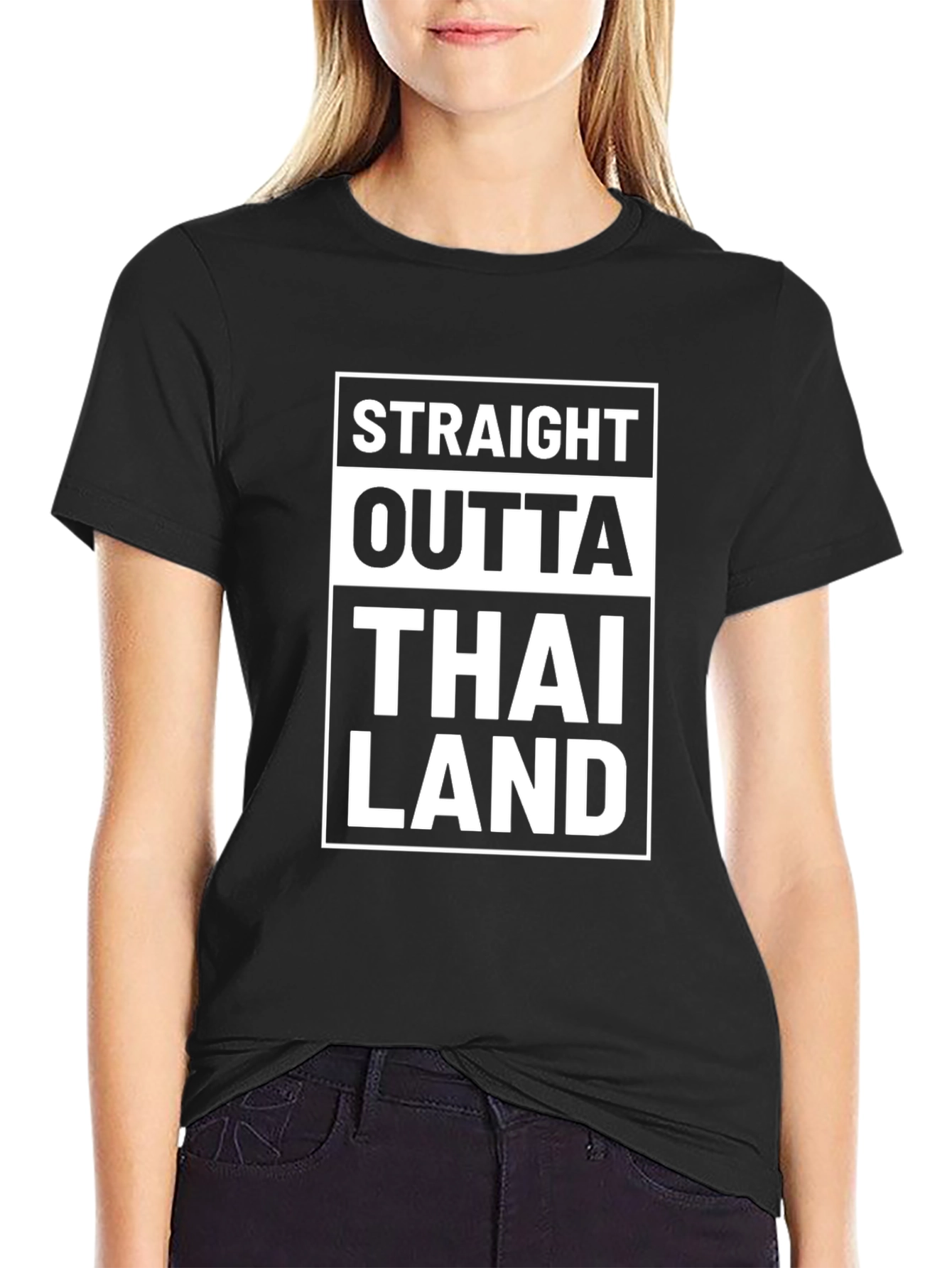 Straight Outta Thailand T-Shirt - Funny Travel Tee - 2