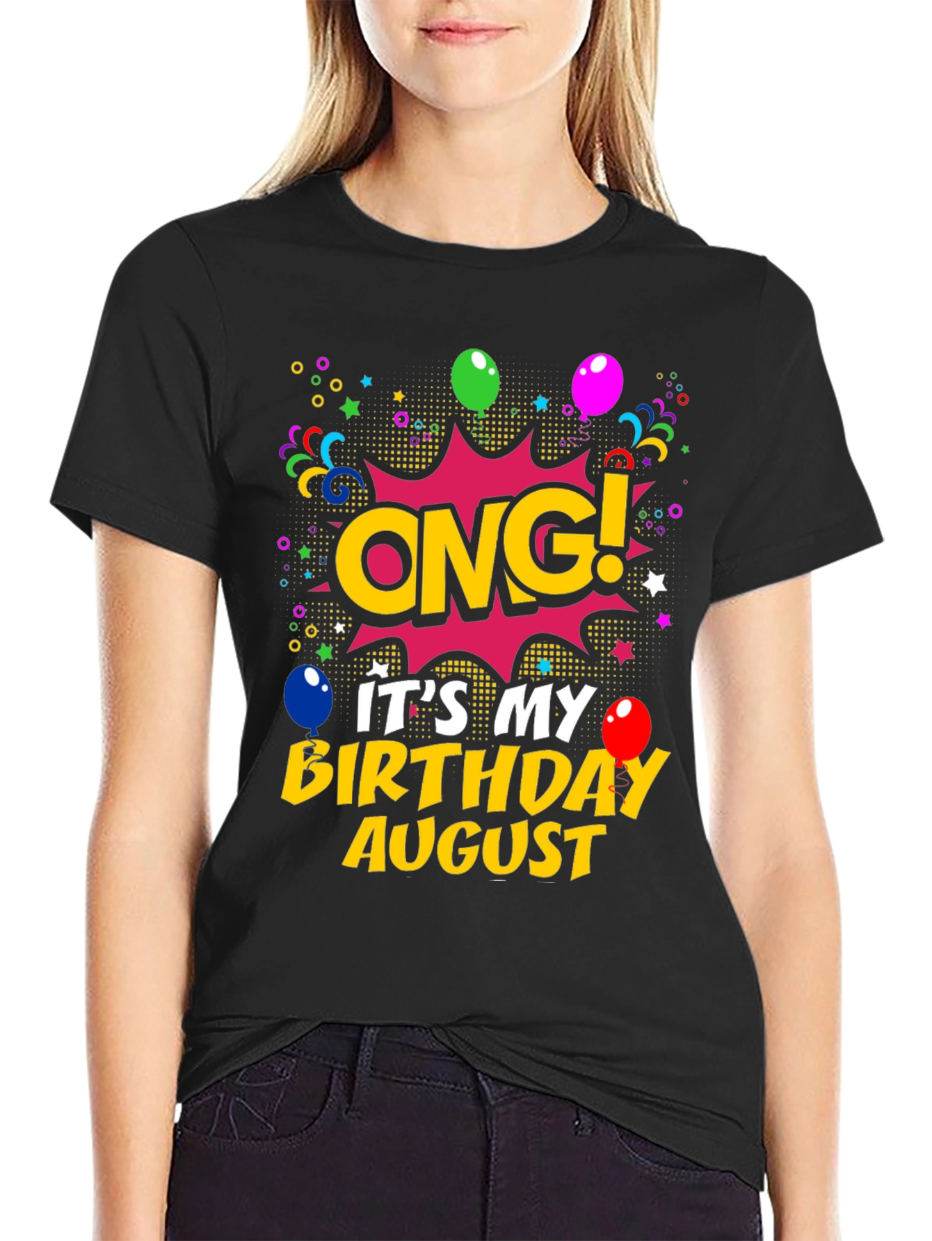 OMG! It's My Birthday August Men's T-Shirt - 2