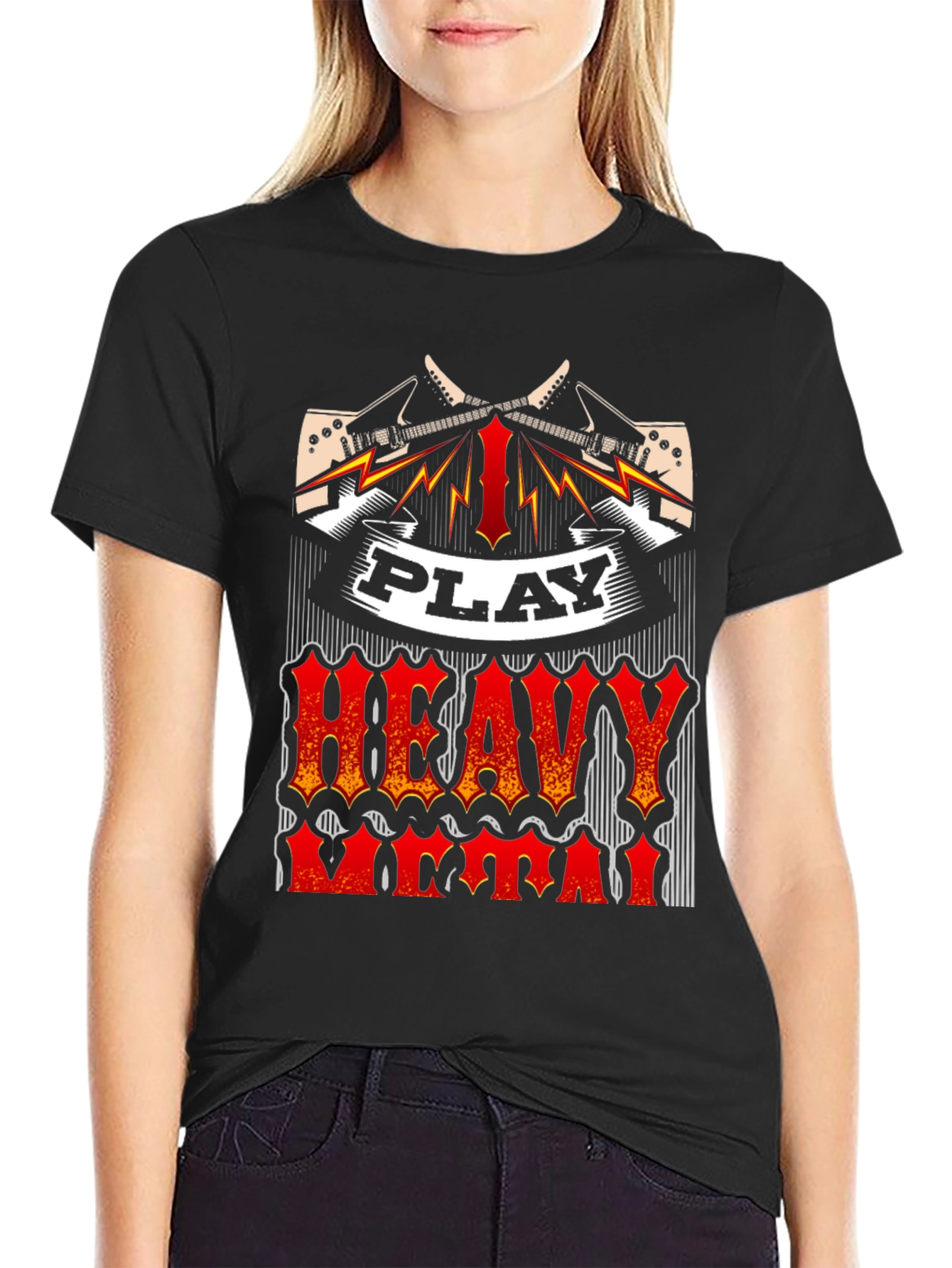 Play Heavy Metal T-Shirt - Rock Music Tee - 2