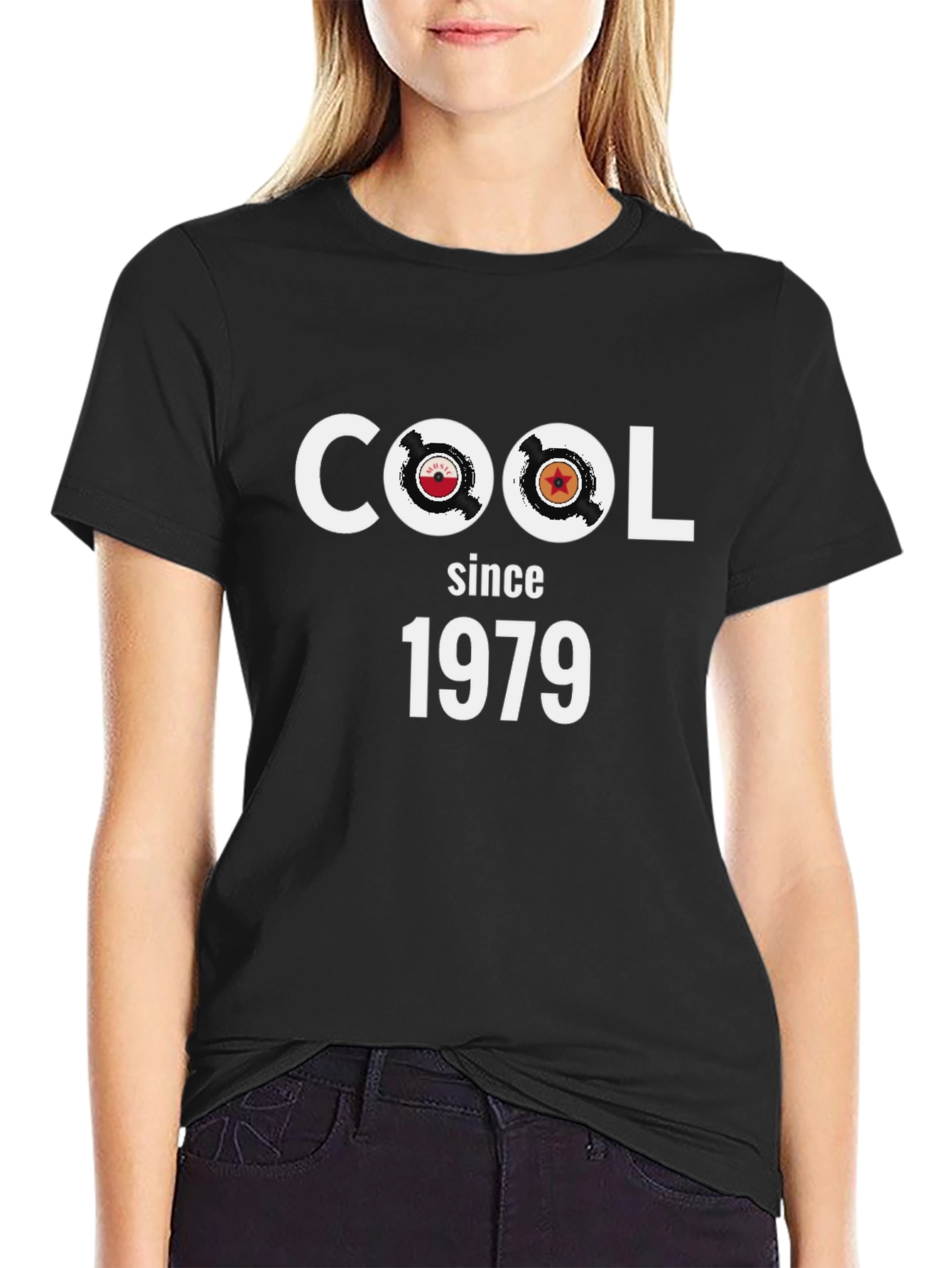Black Cool Since 1979 Black T-Shirt view 2