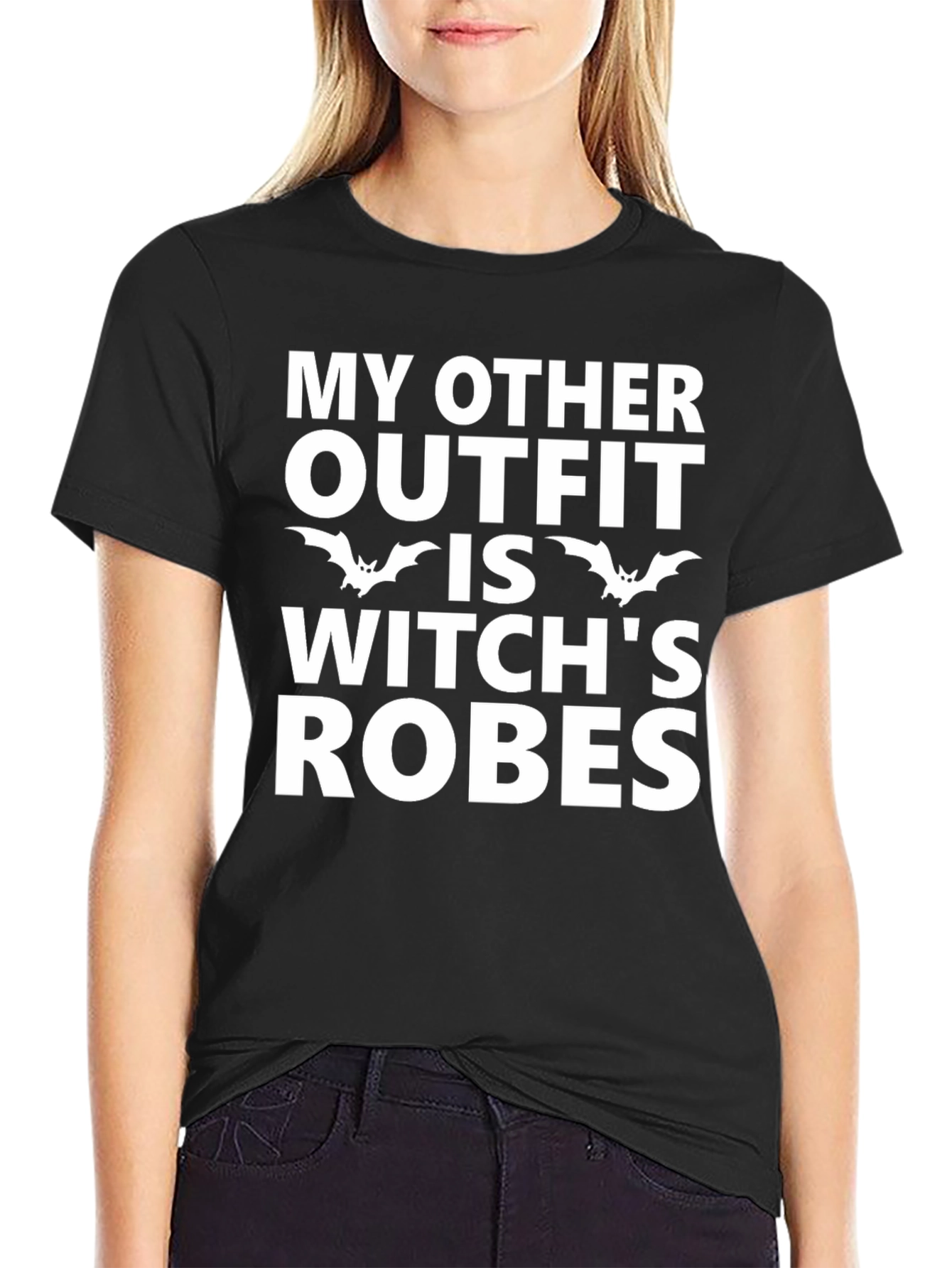 Witch's Robes T-Shirt Halloween Costume Tee - 2