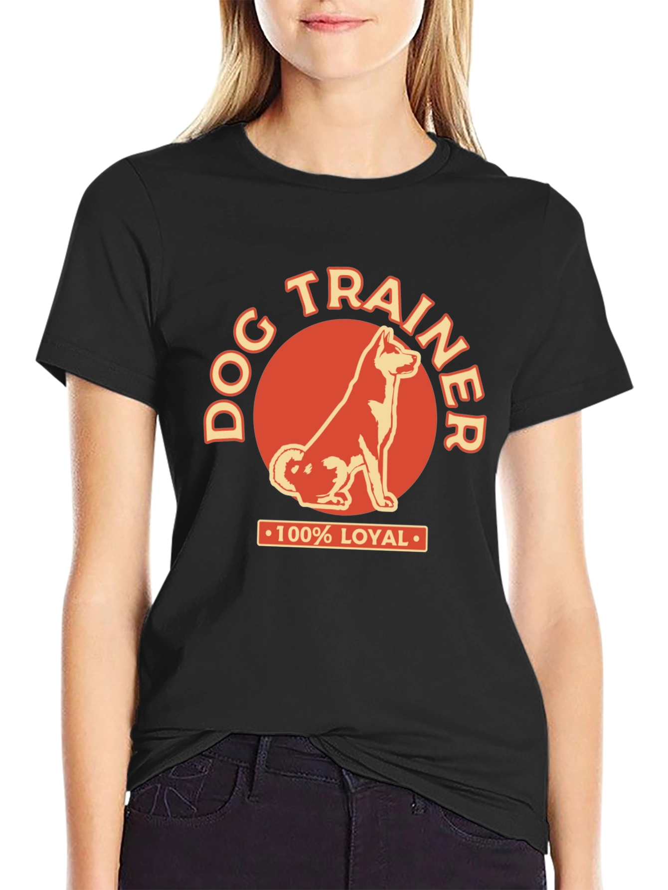 Dog Trainer 100% Loyal Graphic Tee - 2