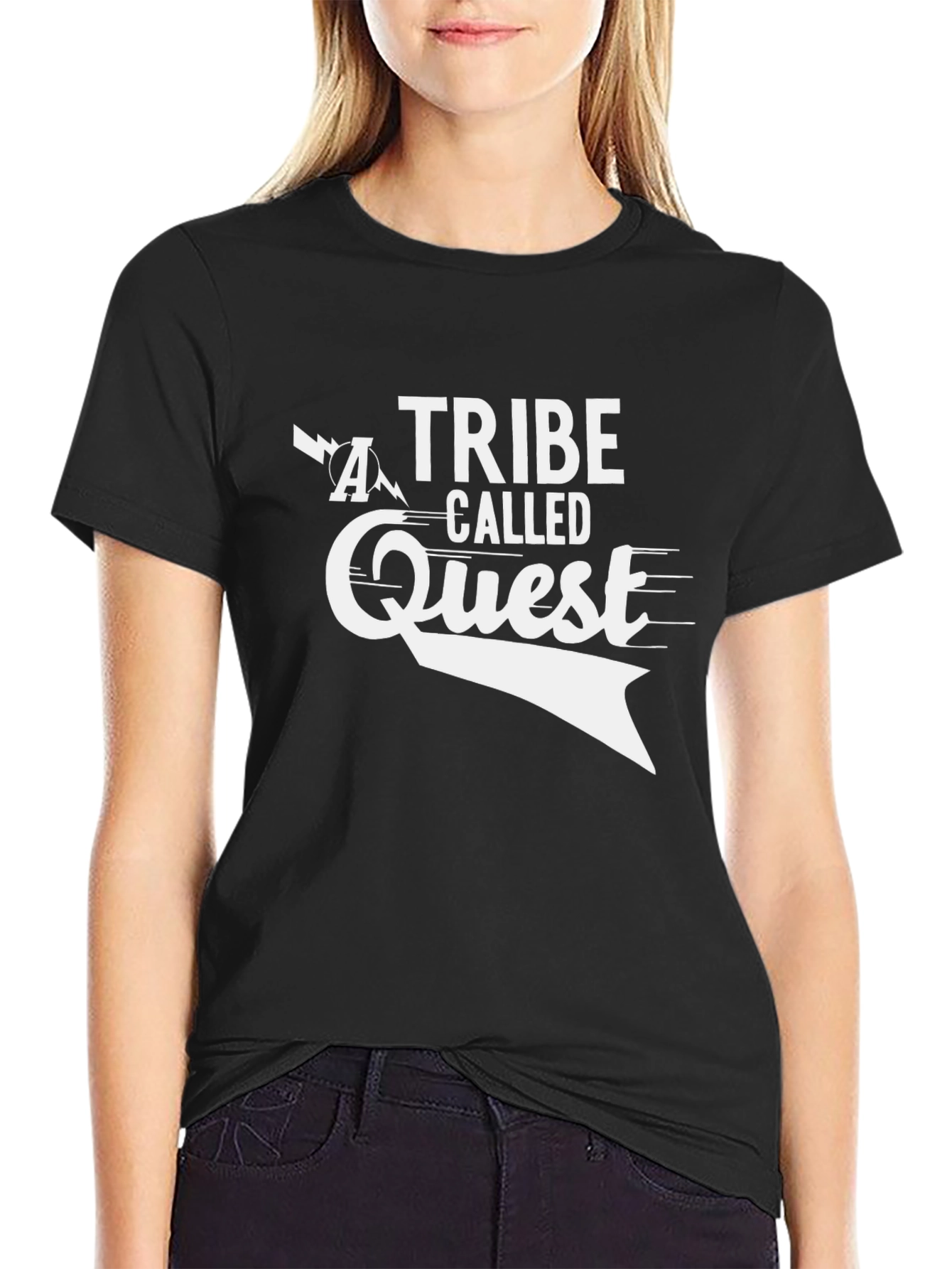 Black A Tribe Called Quest Black T-Shirt view 2