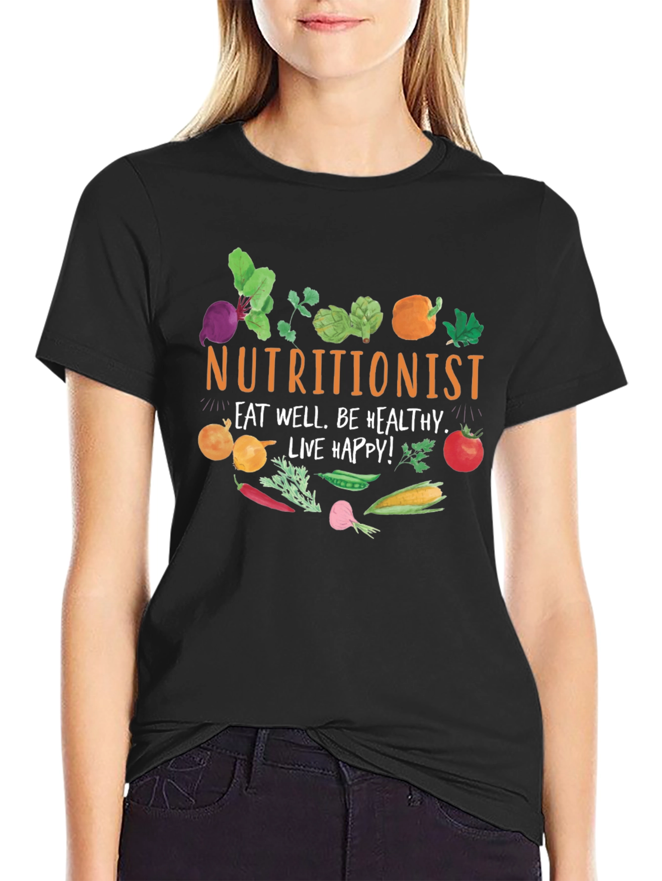Nutritionist T-Shirt - Eat Well, Be Healthy! - 2