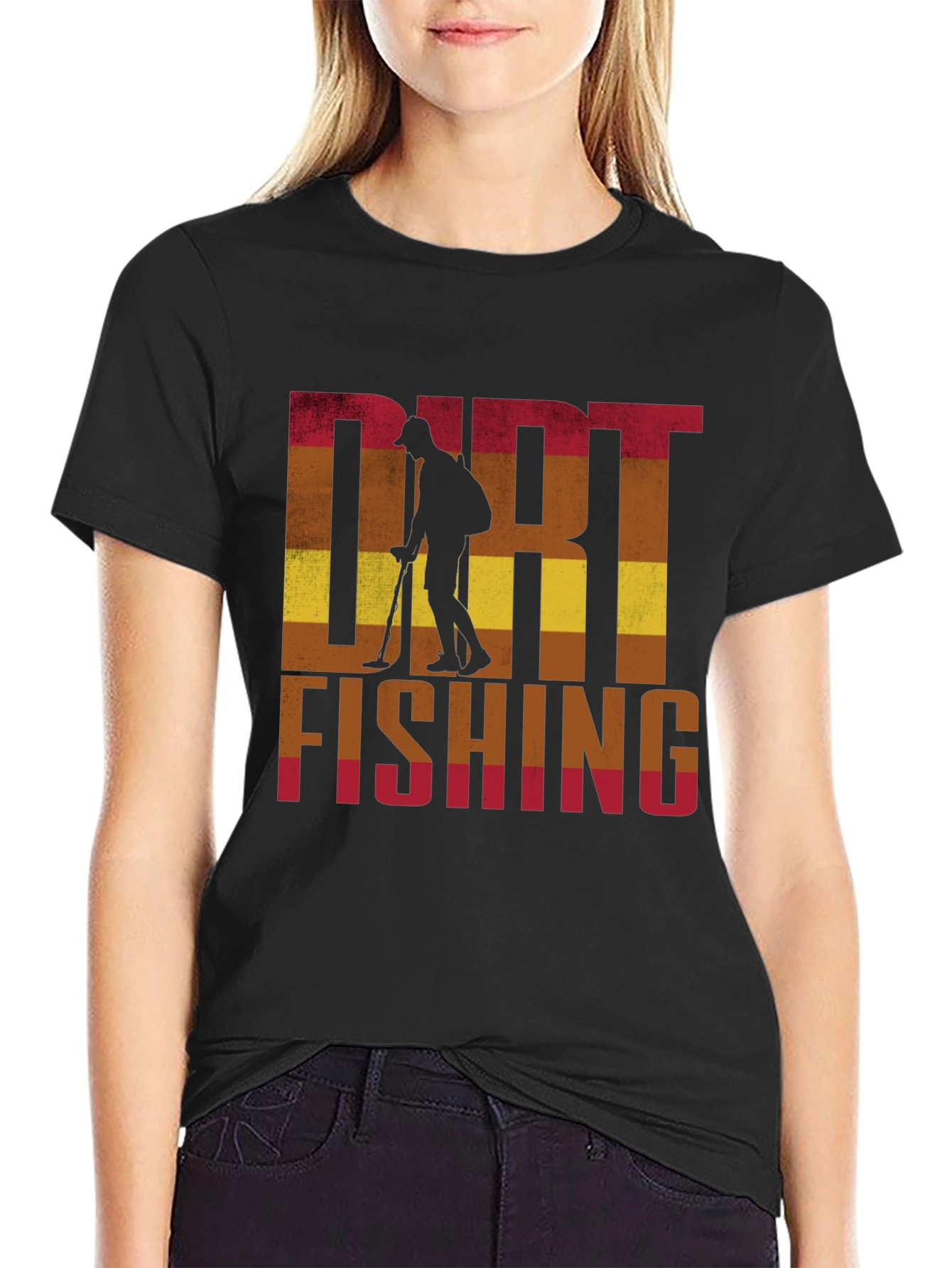 Dirt Fishing T-Shirt: Metal Detecting Hobby Tee - 2