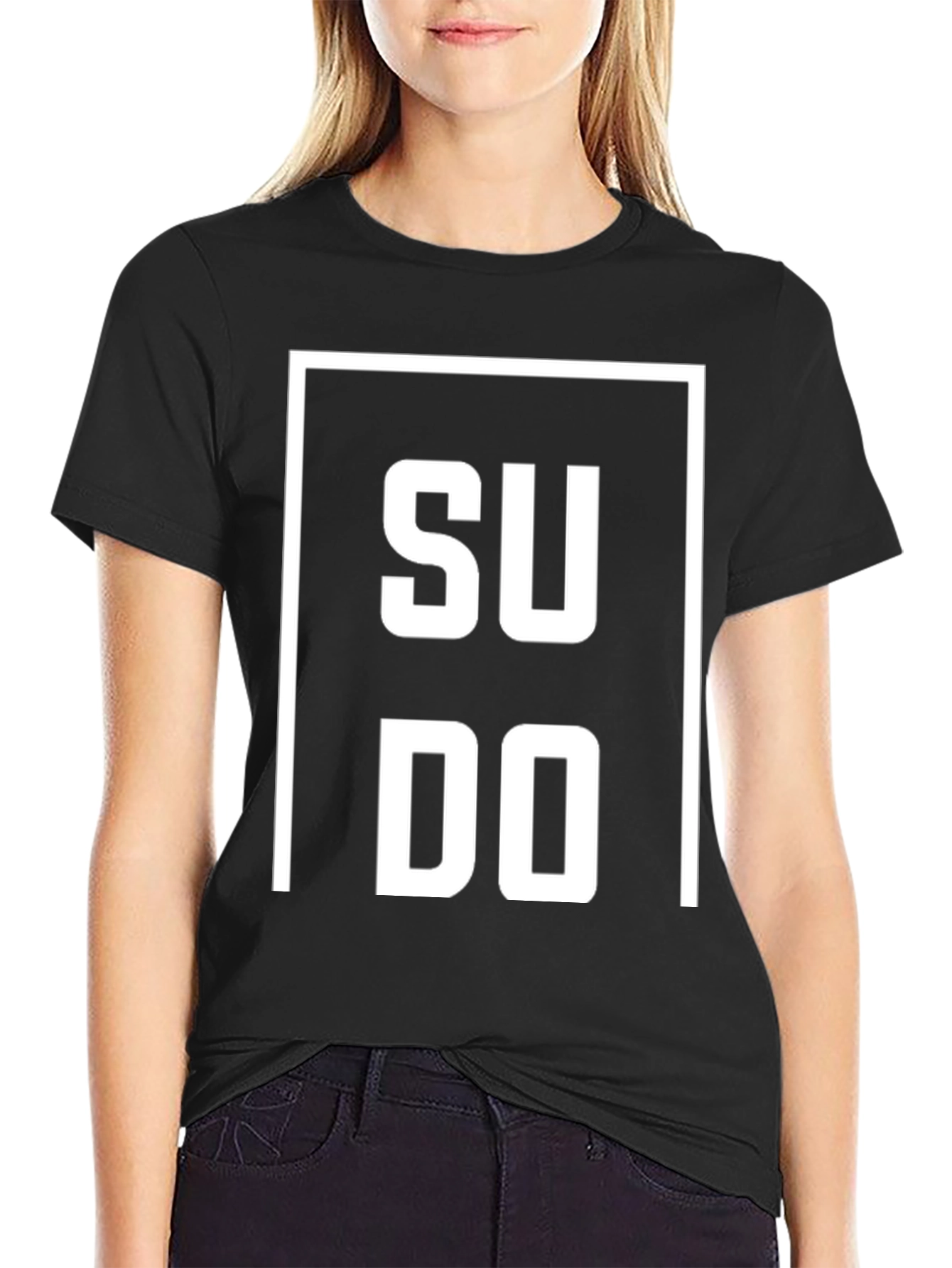 Sudo T-Shirt - Black - 2