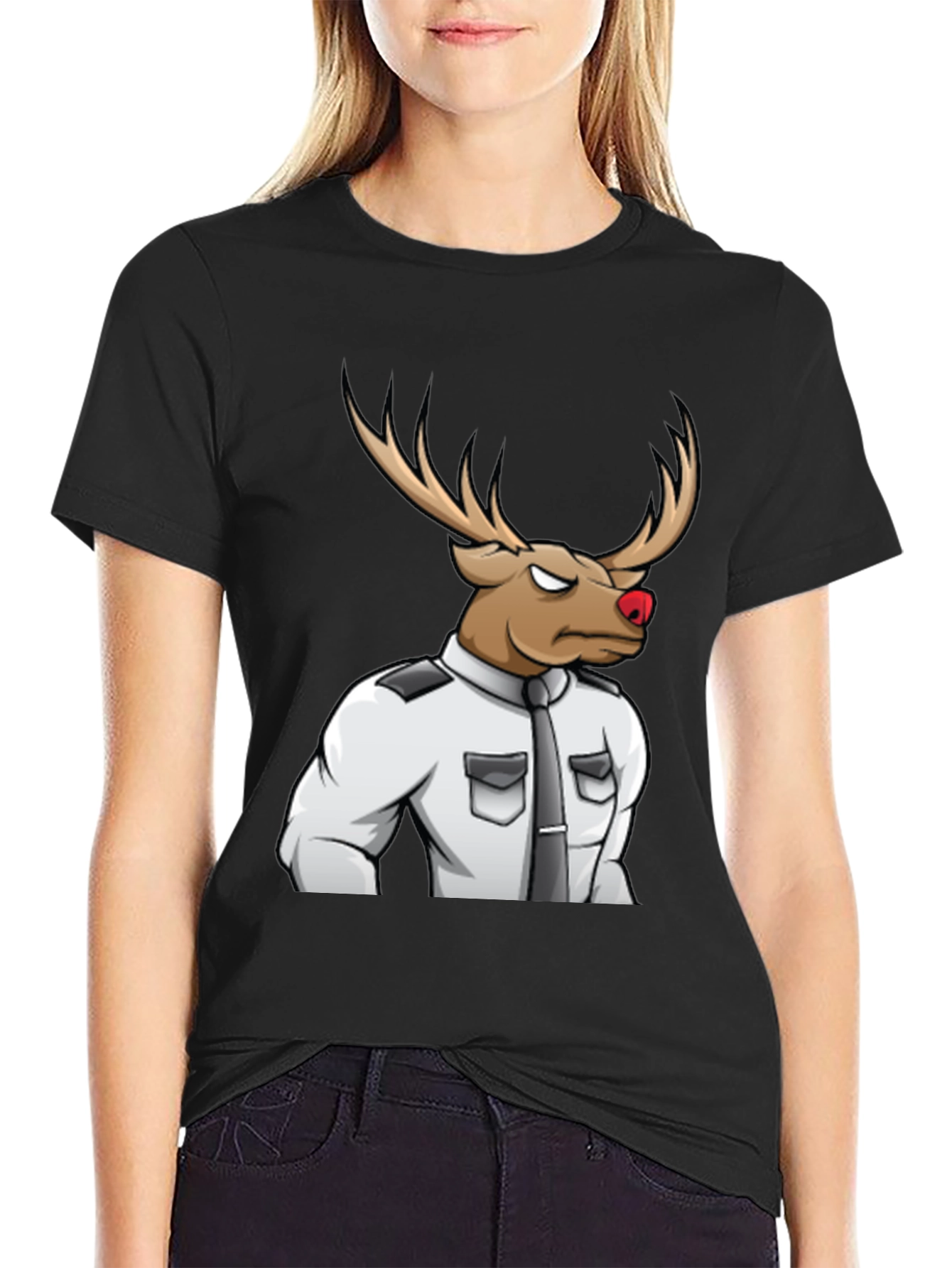 Black Rudolph Security Black T-Shirt view 2