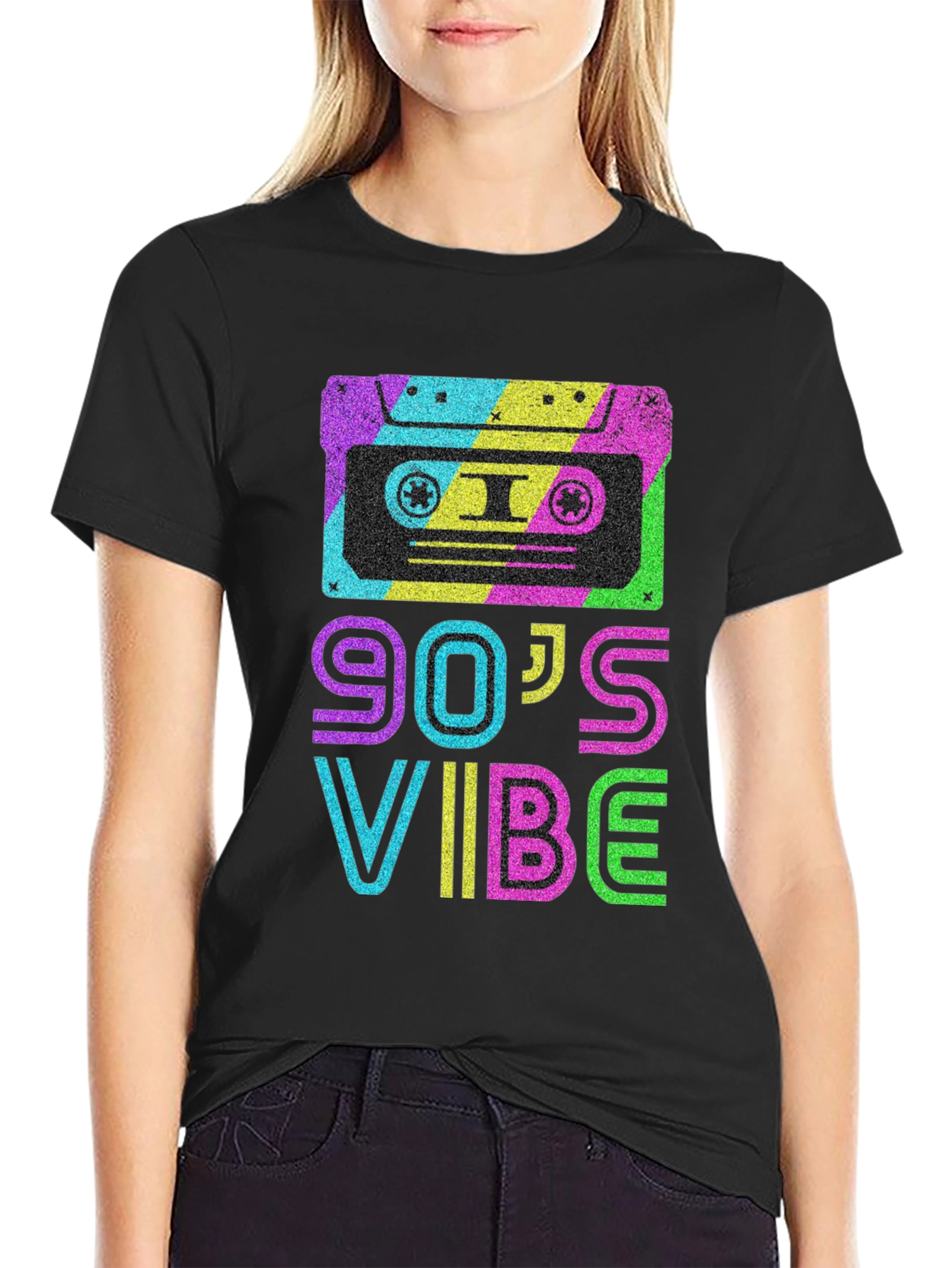 90's Vibe Retro Cassette T-Shirt - 2