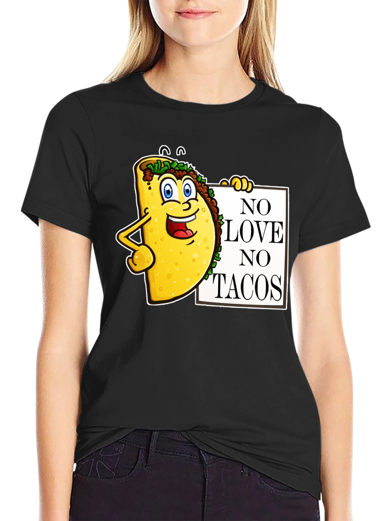 No Love No Tacos Graphic Tee - 2