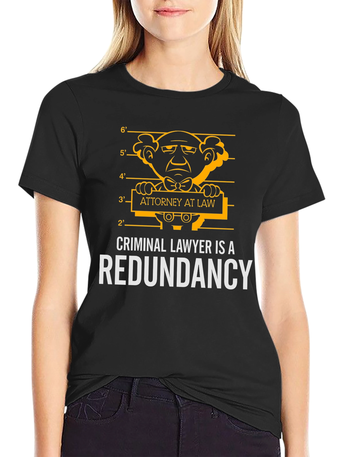 Criminal Lawyer Redundancy T-Shirt - 2