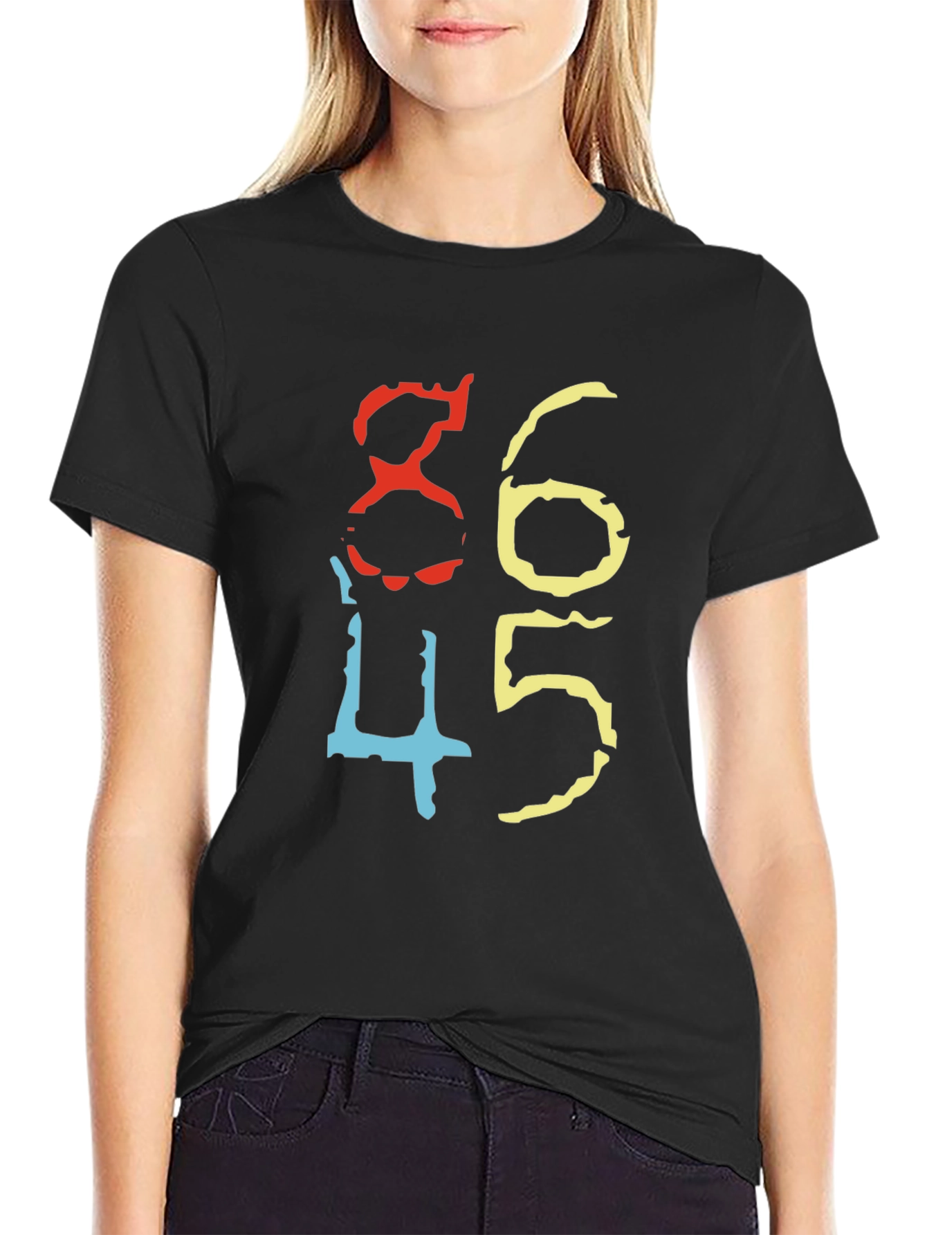 Colorful 8645 Graphic Tee - 2