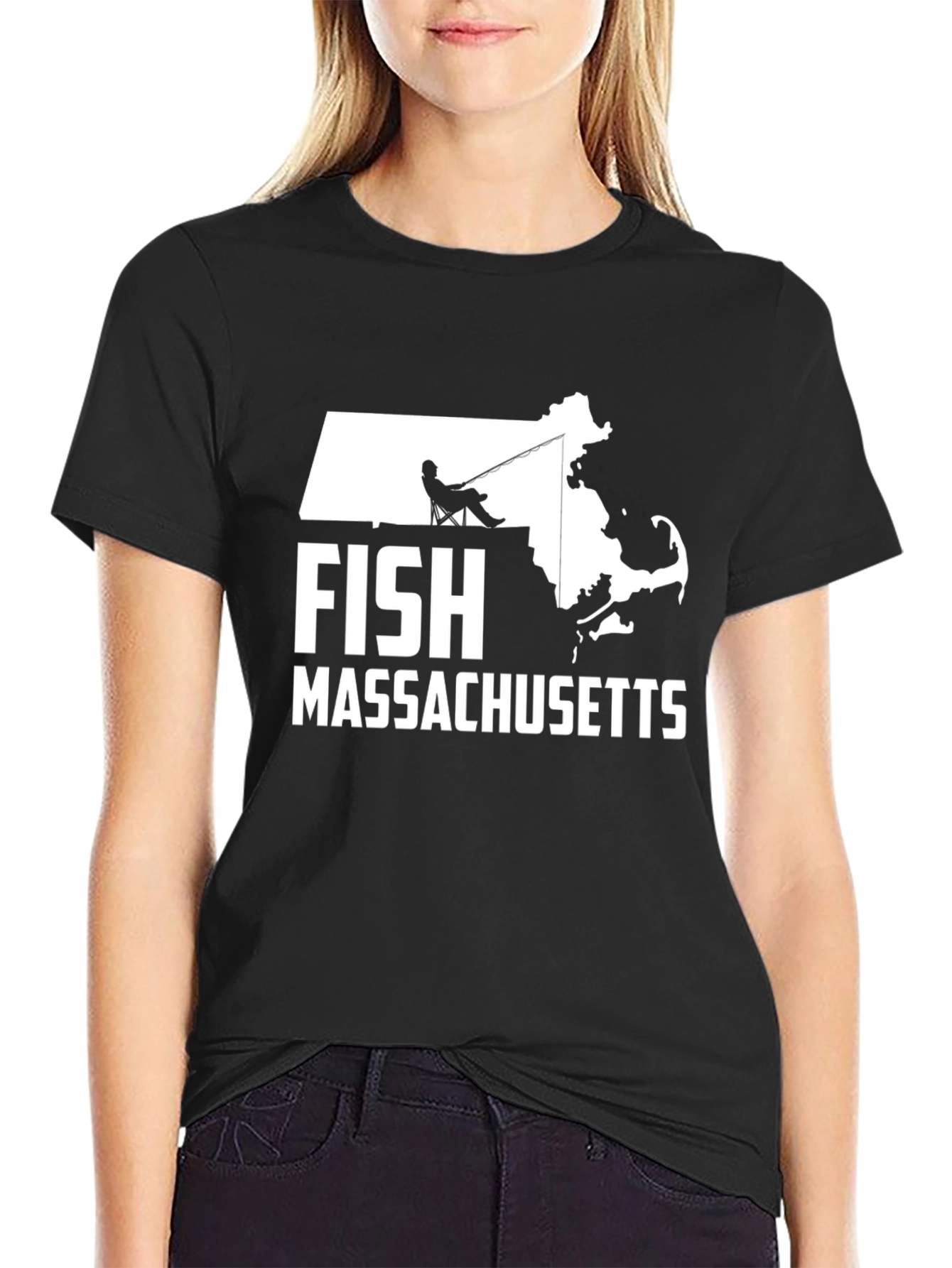 Black Fish Massachusetts Graphic Tee view 2