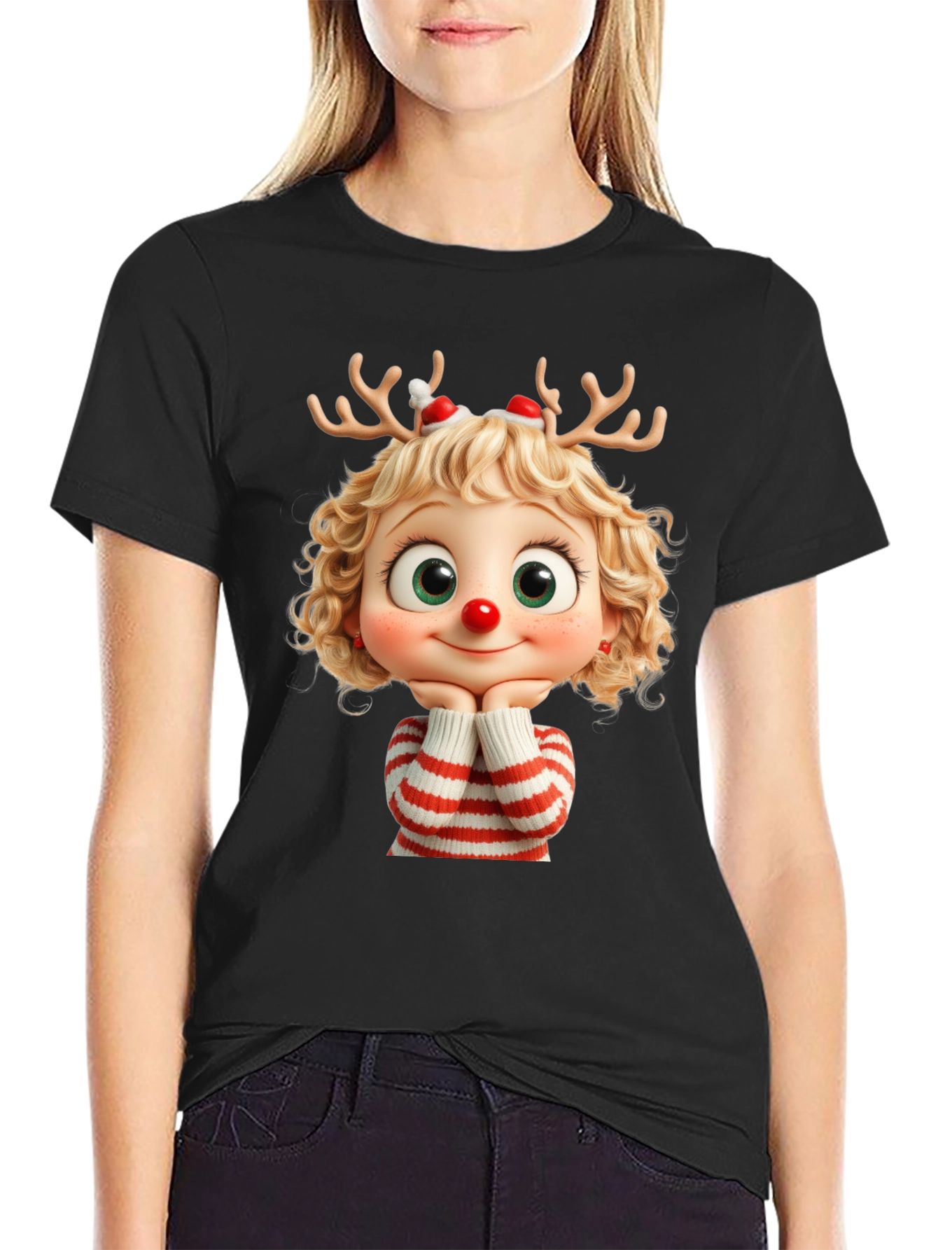 Festive Holiday Cartoon T-Shirt - 2
